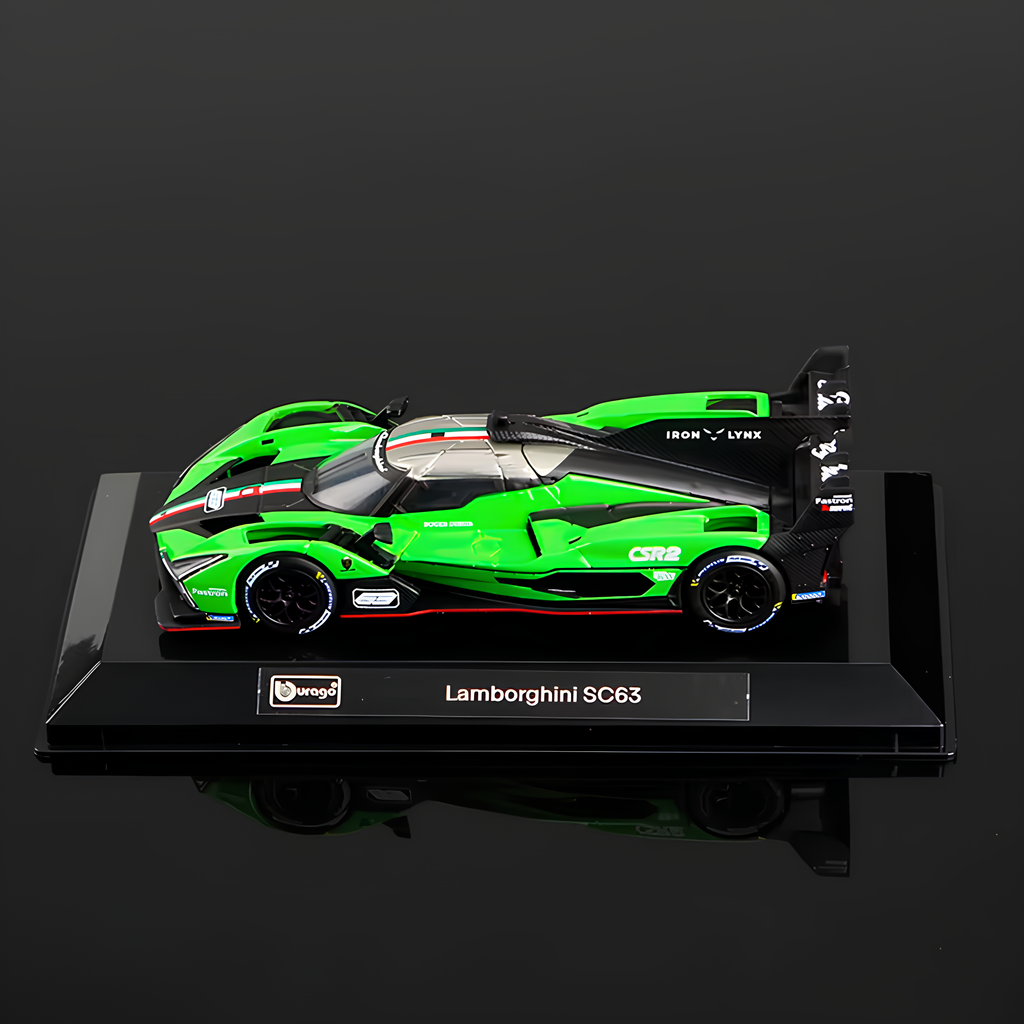 (2024) 24h Le Mans Miniatura Lamborghini SC63 1:43