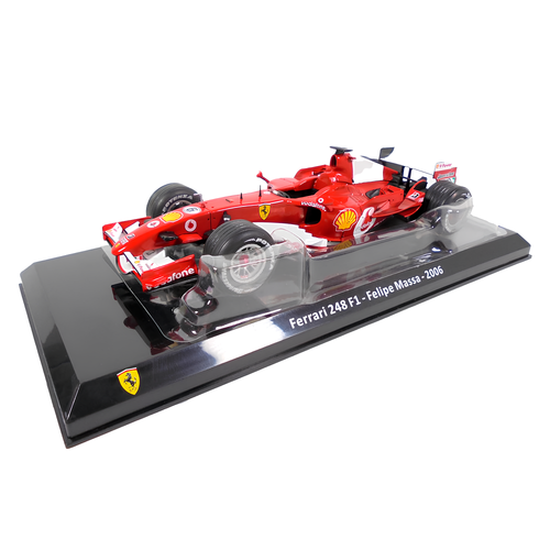 2006) F1 Miniatura Scuderia Ferrari 248 F1 #6 Felipe Massa 1:24