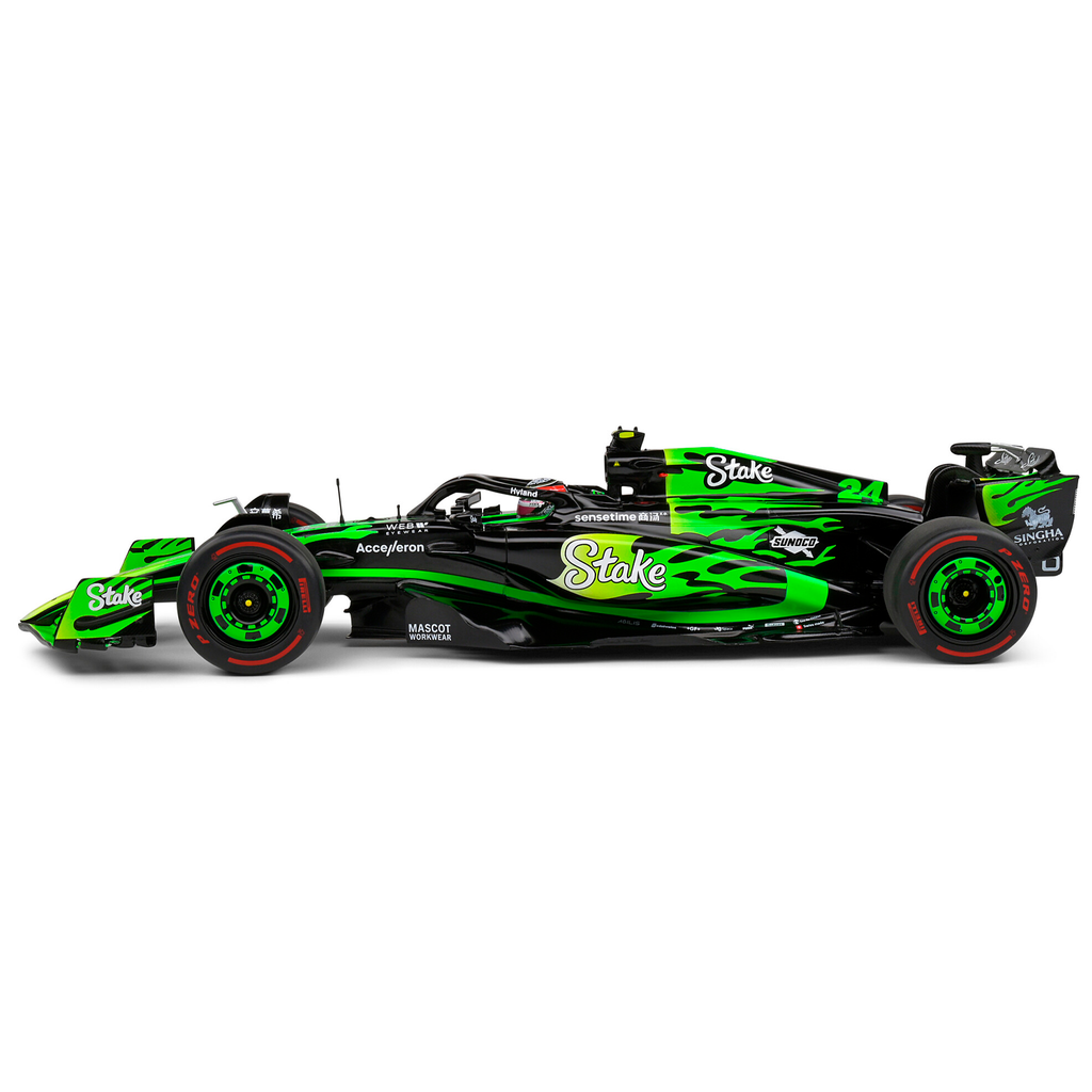 (2024) F1 Miniatura Kick Sauber C44 Las Vegas #24 Z. Guanyu 1:18