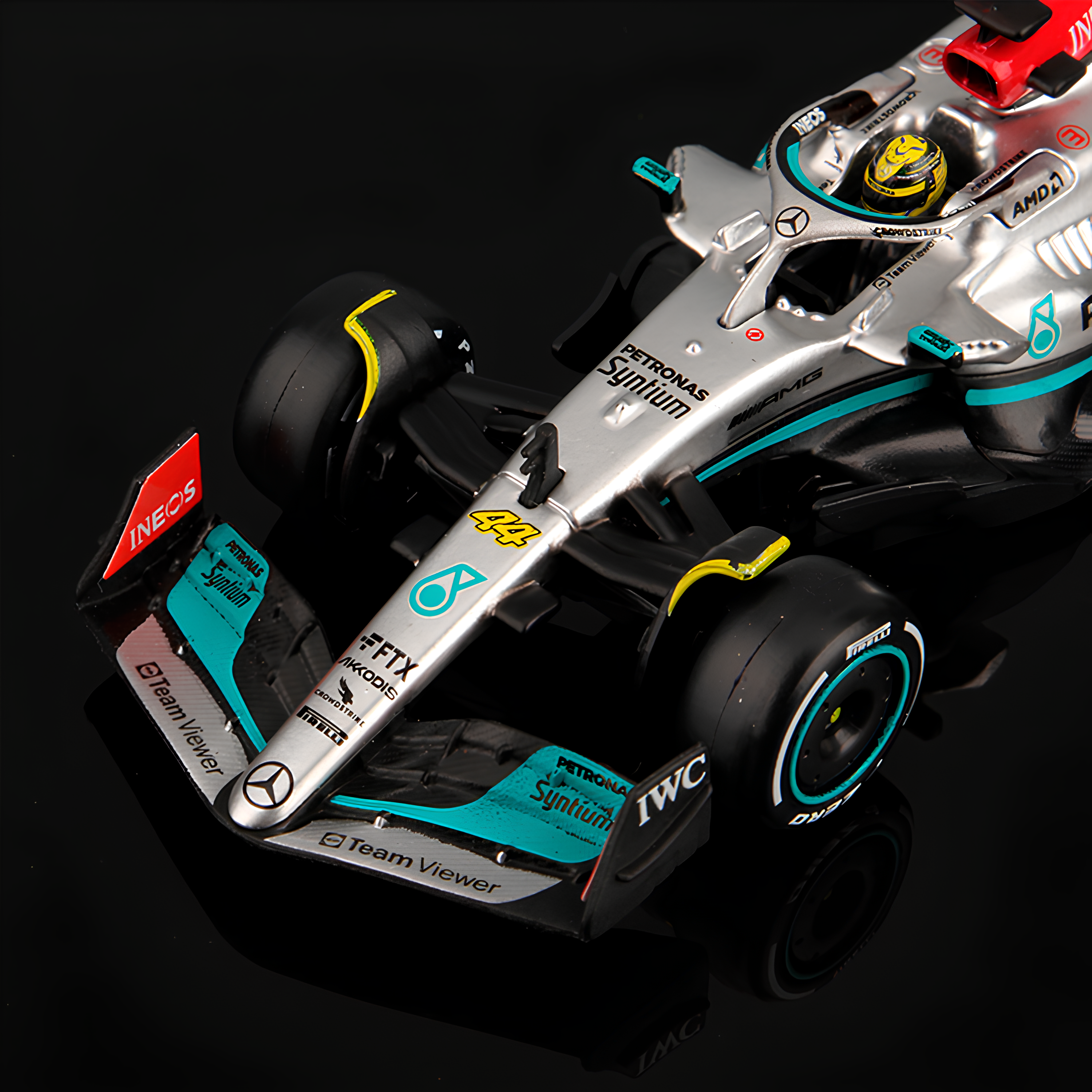 (2022) F1 Miniatura Mercedes-AMG W13 #44 Lewis Hamilton 1:43