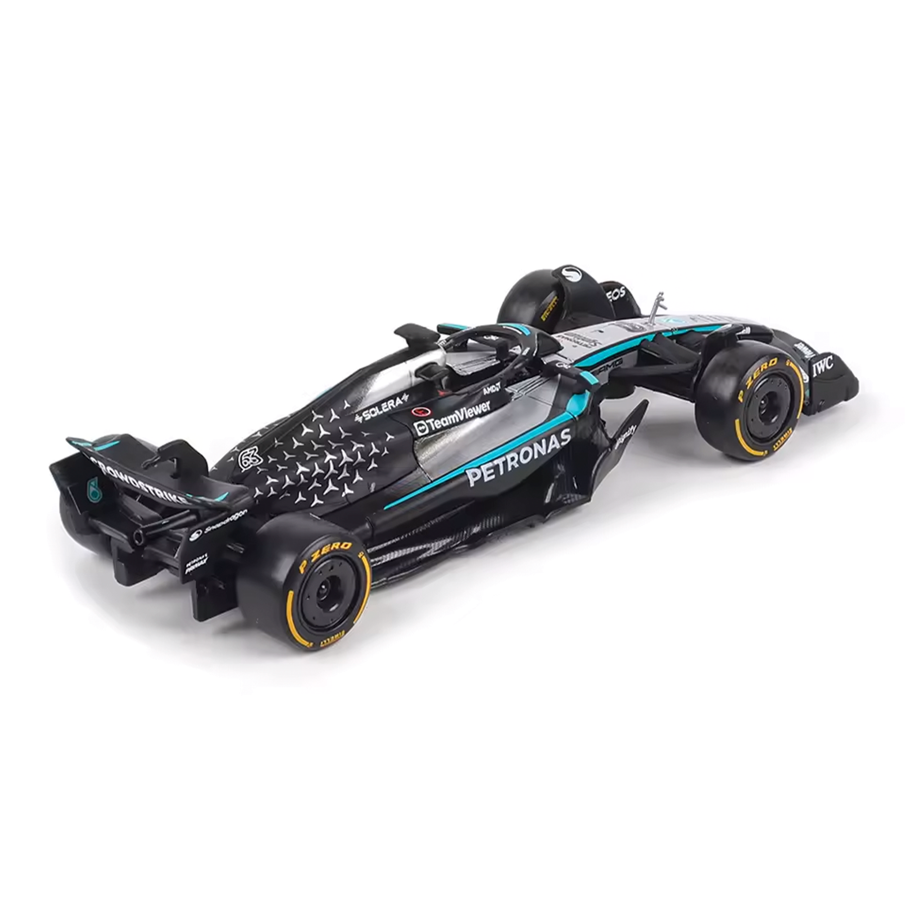 2025) F1 Miniatura Mercedes-AMG W16 #63 George Russell 1:43 – Homenge