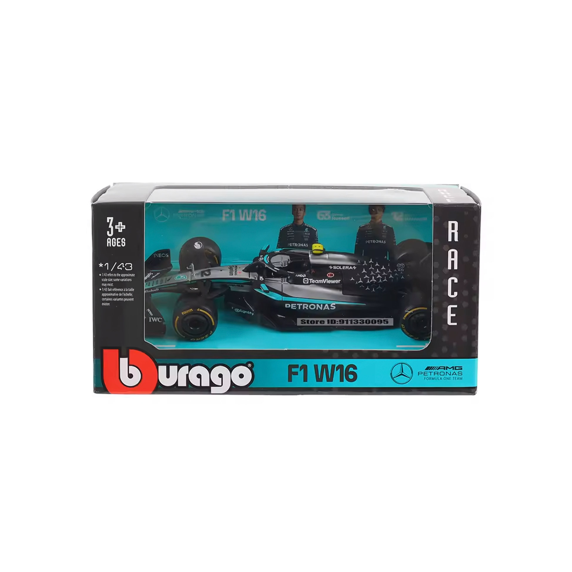 (2025) F1 Miniatura Mercedes-AMG W16 1:43