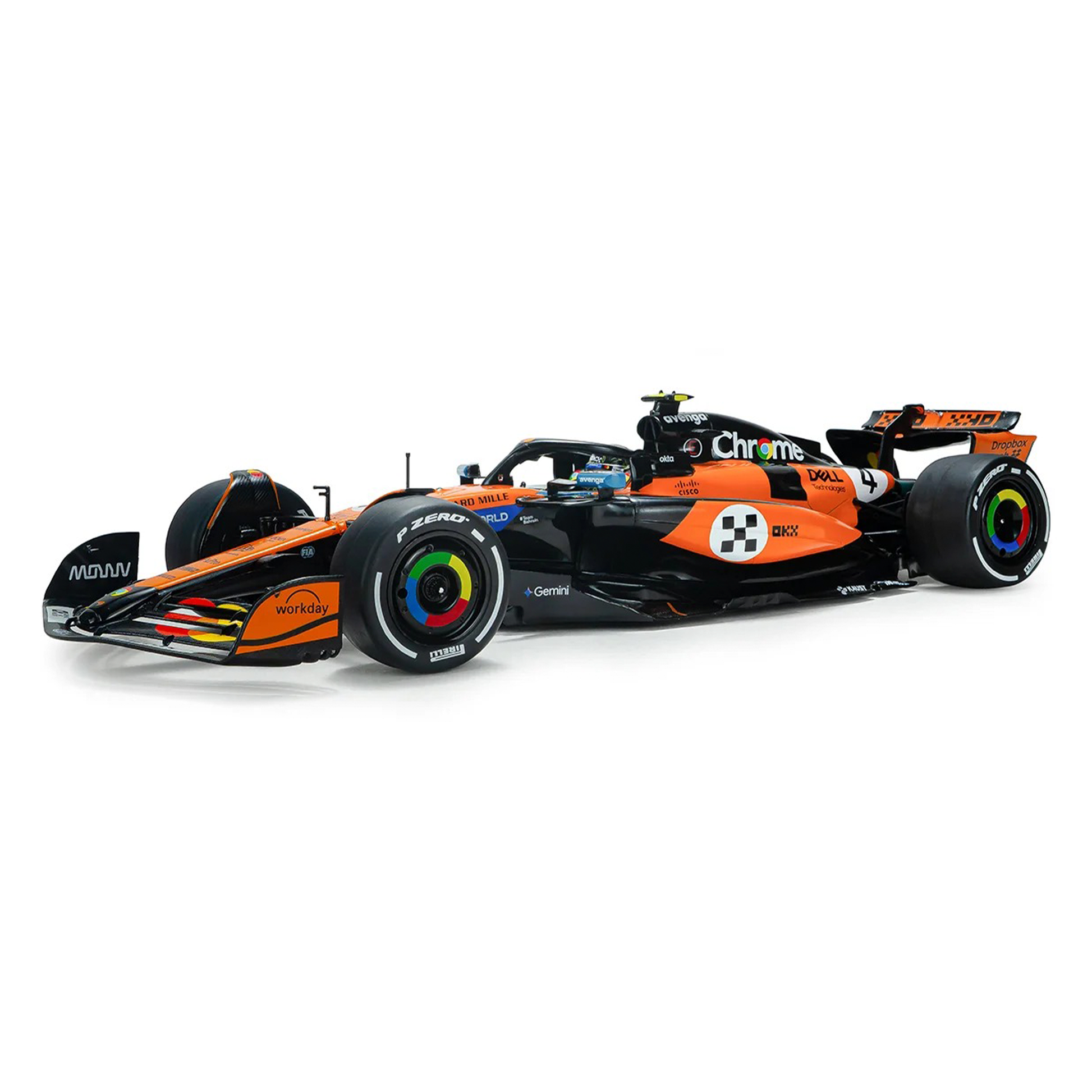 (2025) F1 Miniatura McLaren MCL39 GP MÔNACO 1:18