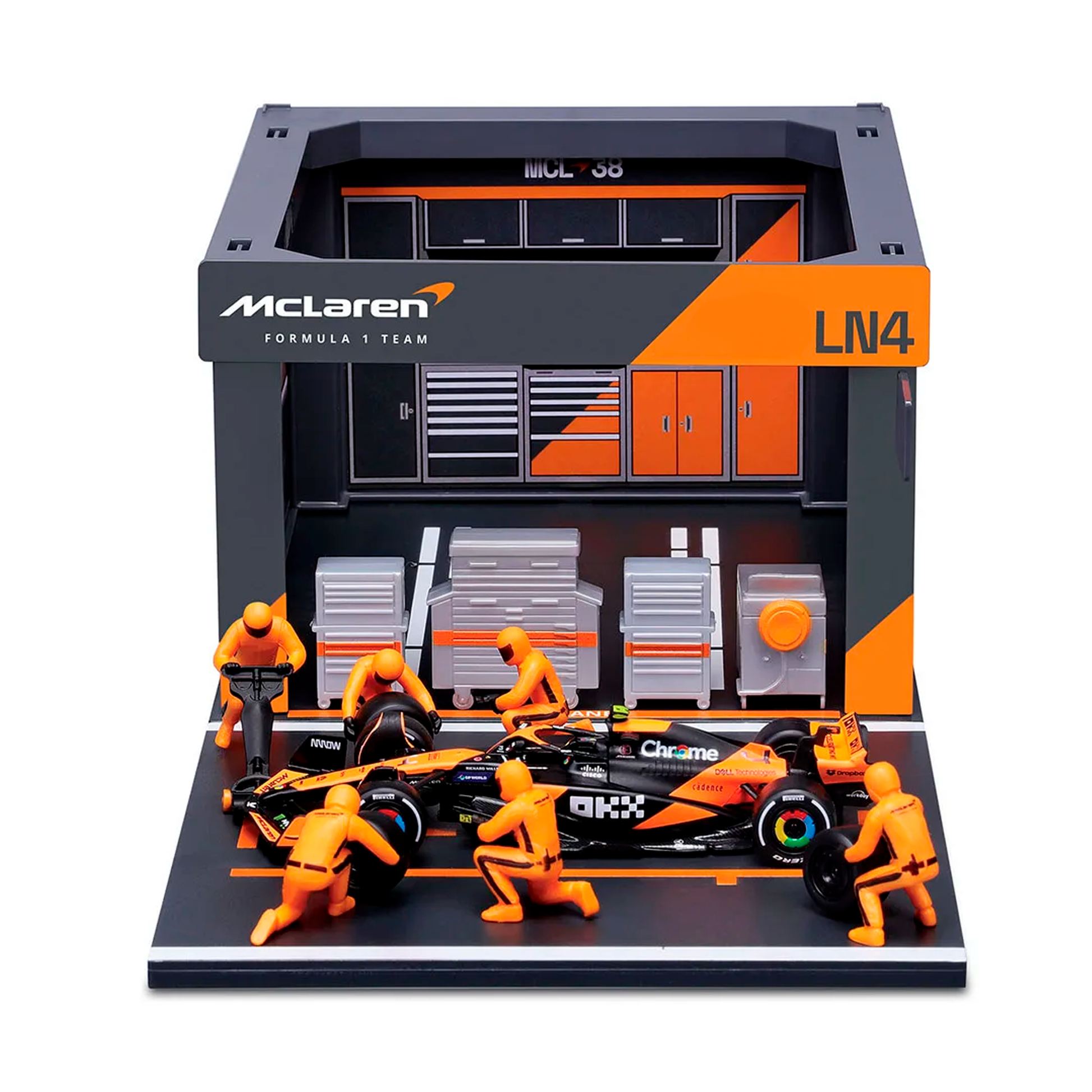 (2024) F1 Miniatura Boxes Pit Pass Escala 1:43