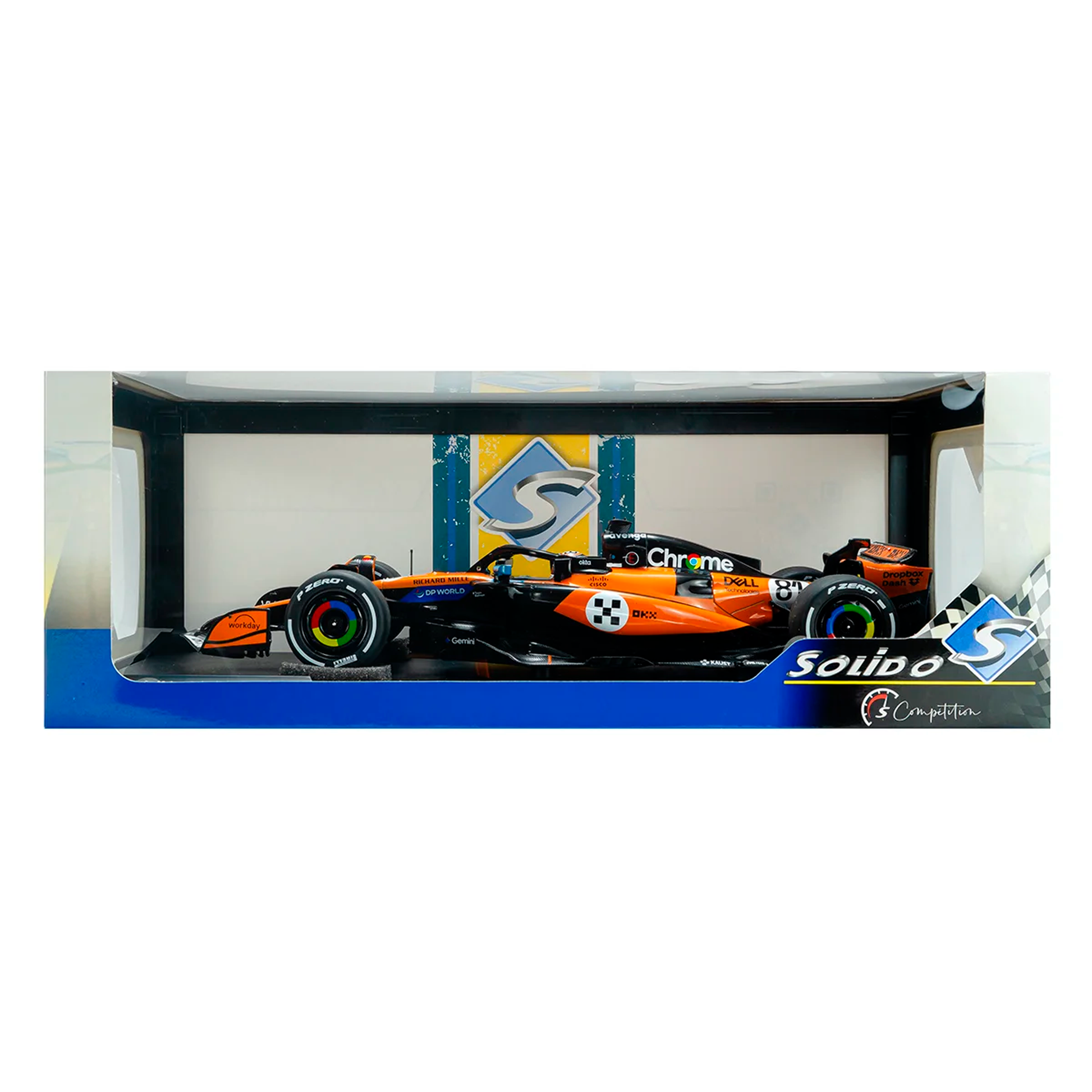 (2025) F1 Miniatura McLaren MCL39 GP MÔNACO 1:18