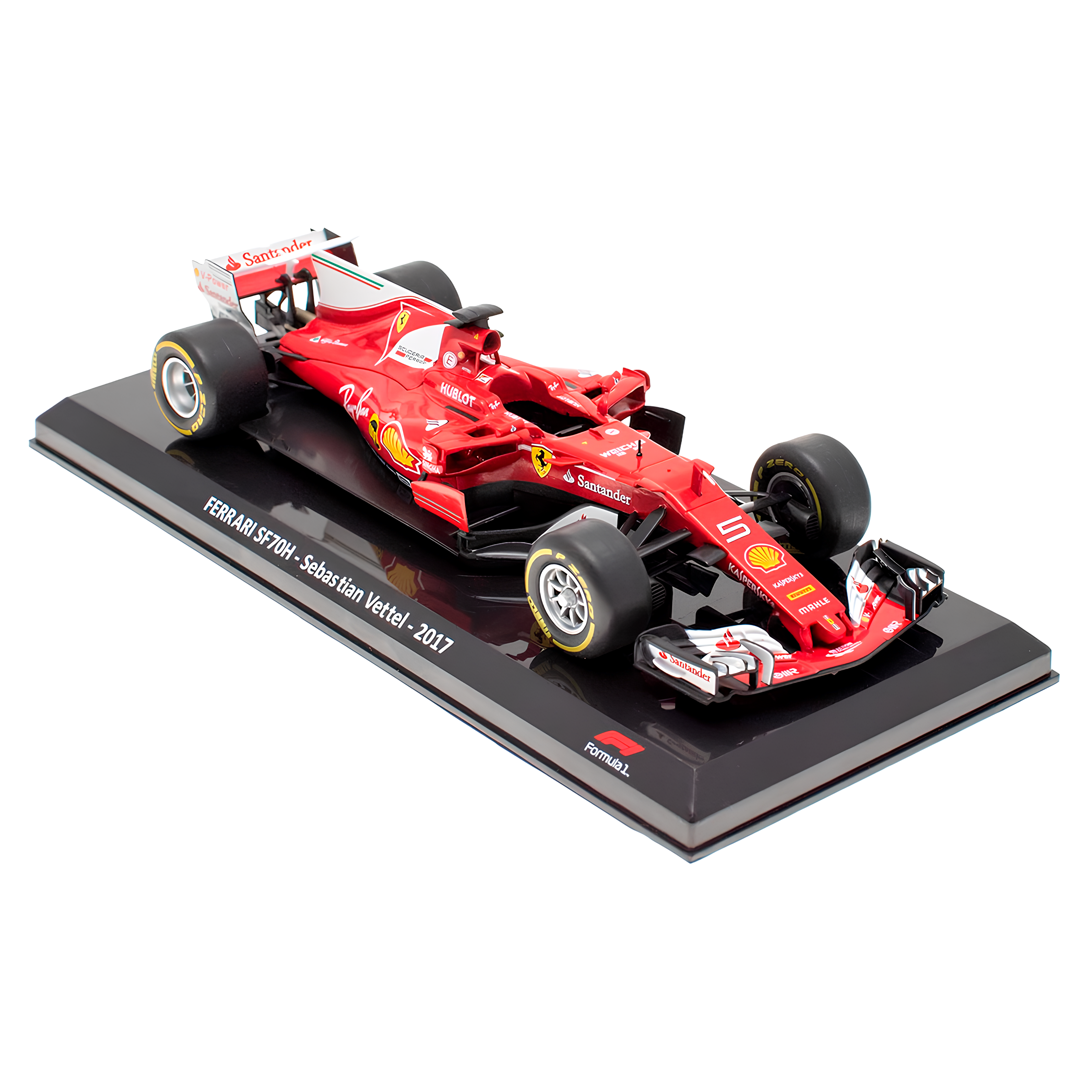 (2017) F1 Miniatura Scuderia Ferrari SF70H #5 Sebastian Vettel 1:24
