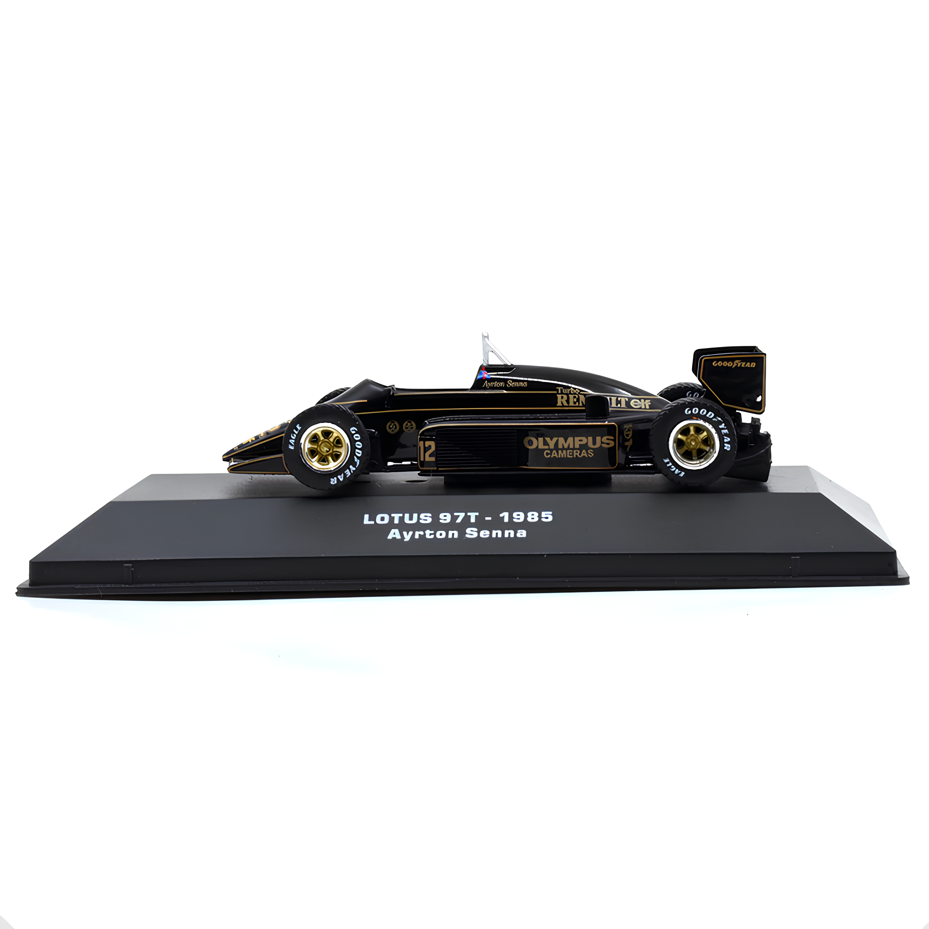 F1 Miniatura Lotus Renault 97T 1985 Ayrton Senna 1:43