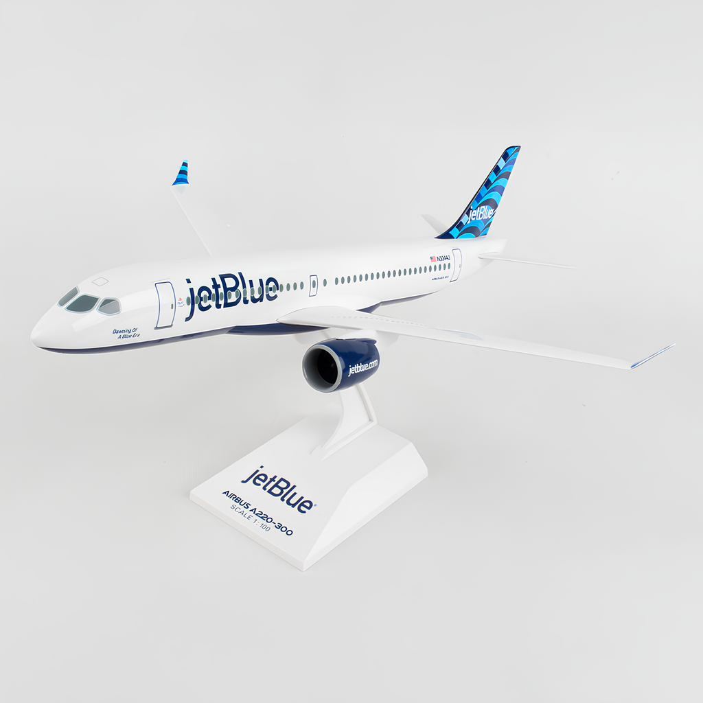 Miniatura Avião JetBlue A220-300 1:100