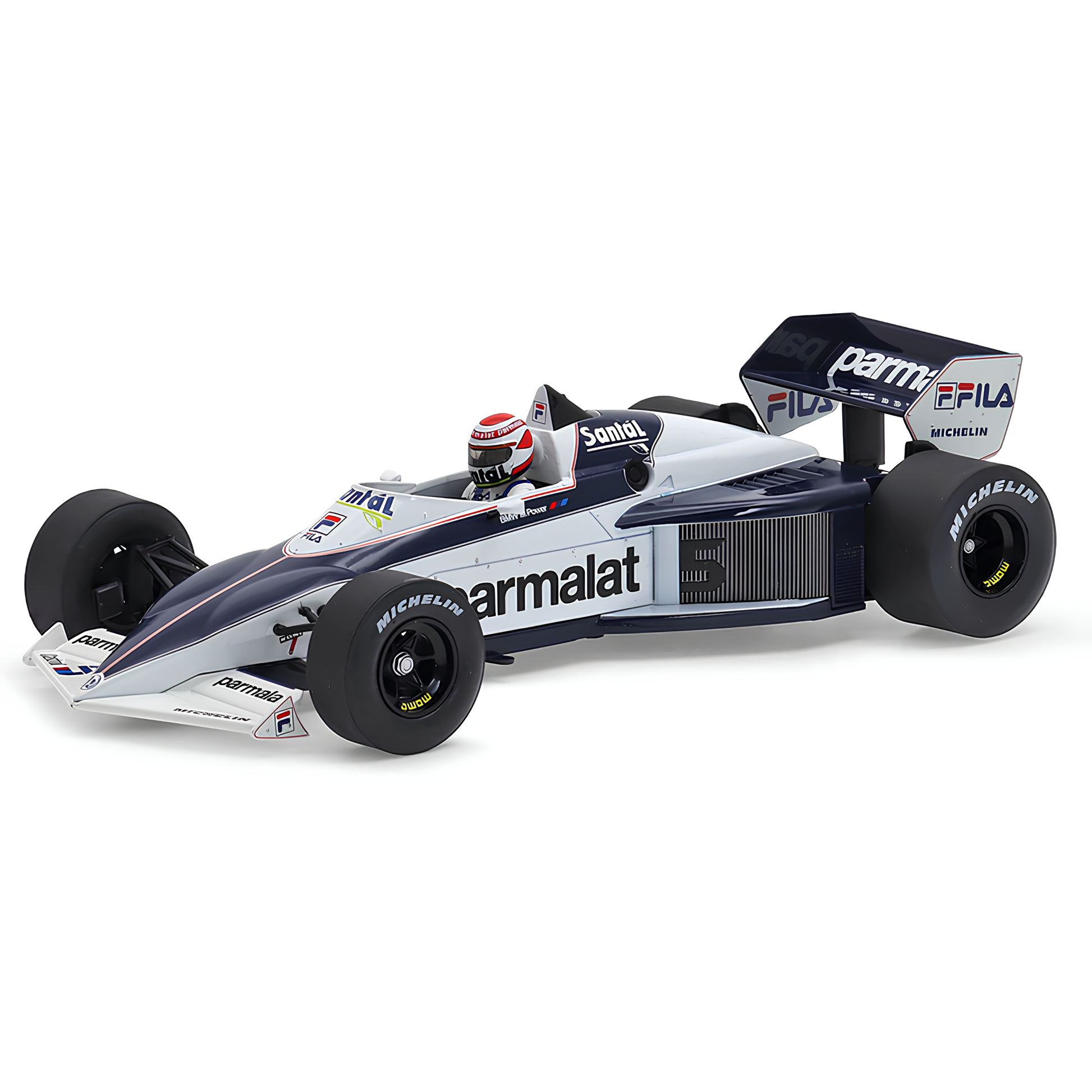 F1 Miniatura Brabham BT52 Nelson Piquet GP Brasil 1983 1:18 – Homenge
