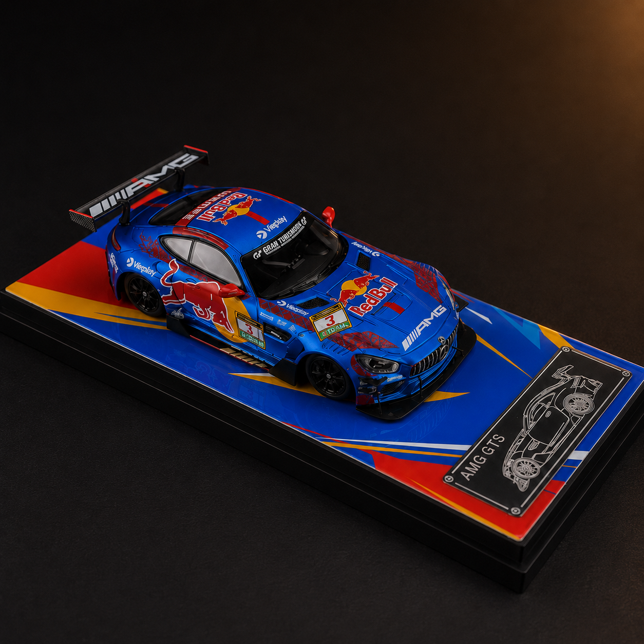 (2025) Miniatura Mercedes-AMG GT3 Max Verstappen #3 1:64