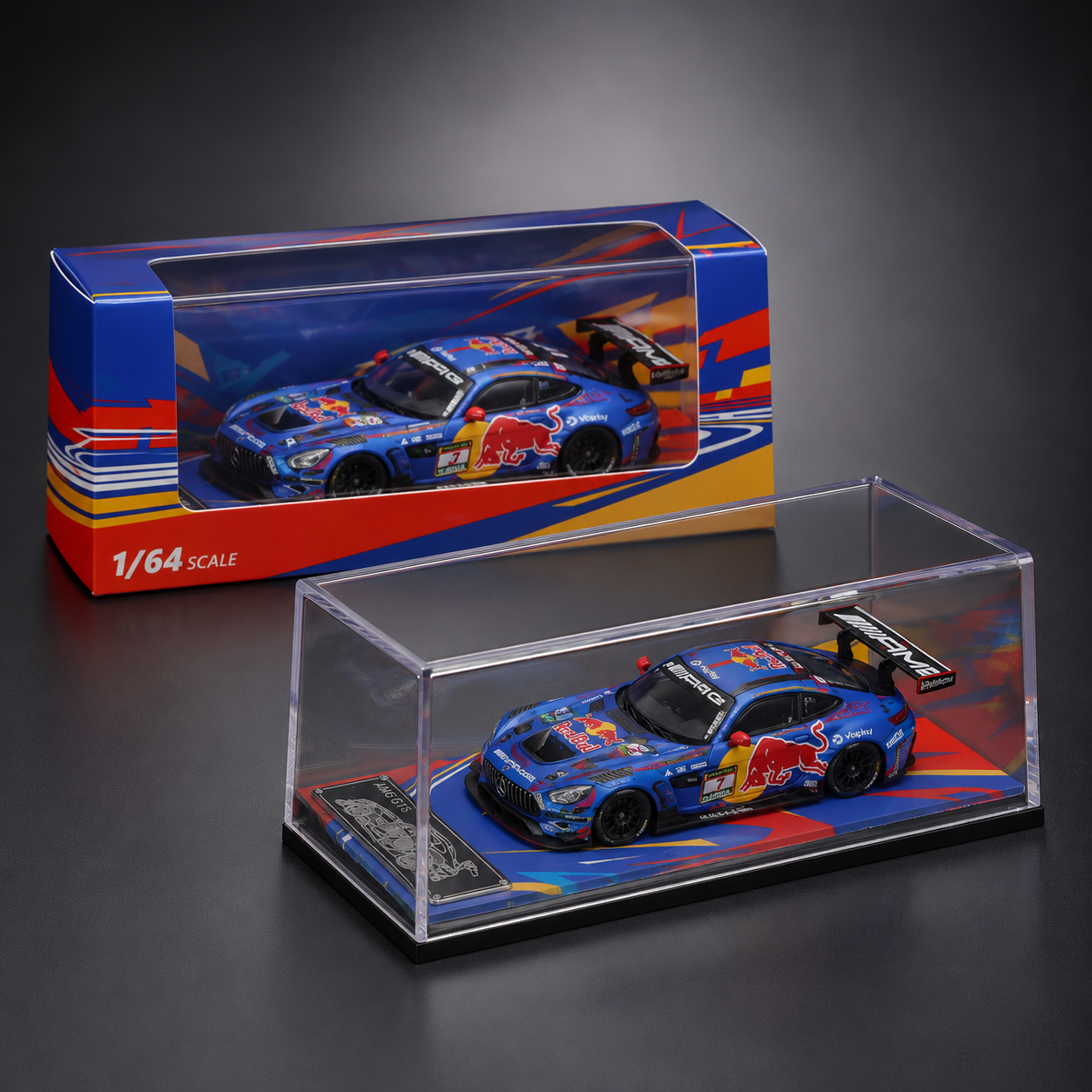 (2025) Miniatura Mercedes-AMG GT3 Max Verstappen #3 1:64