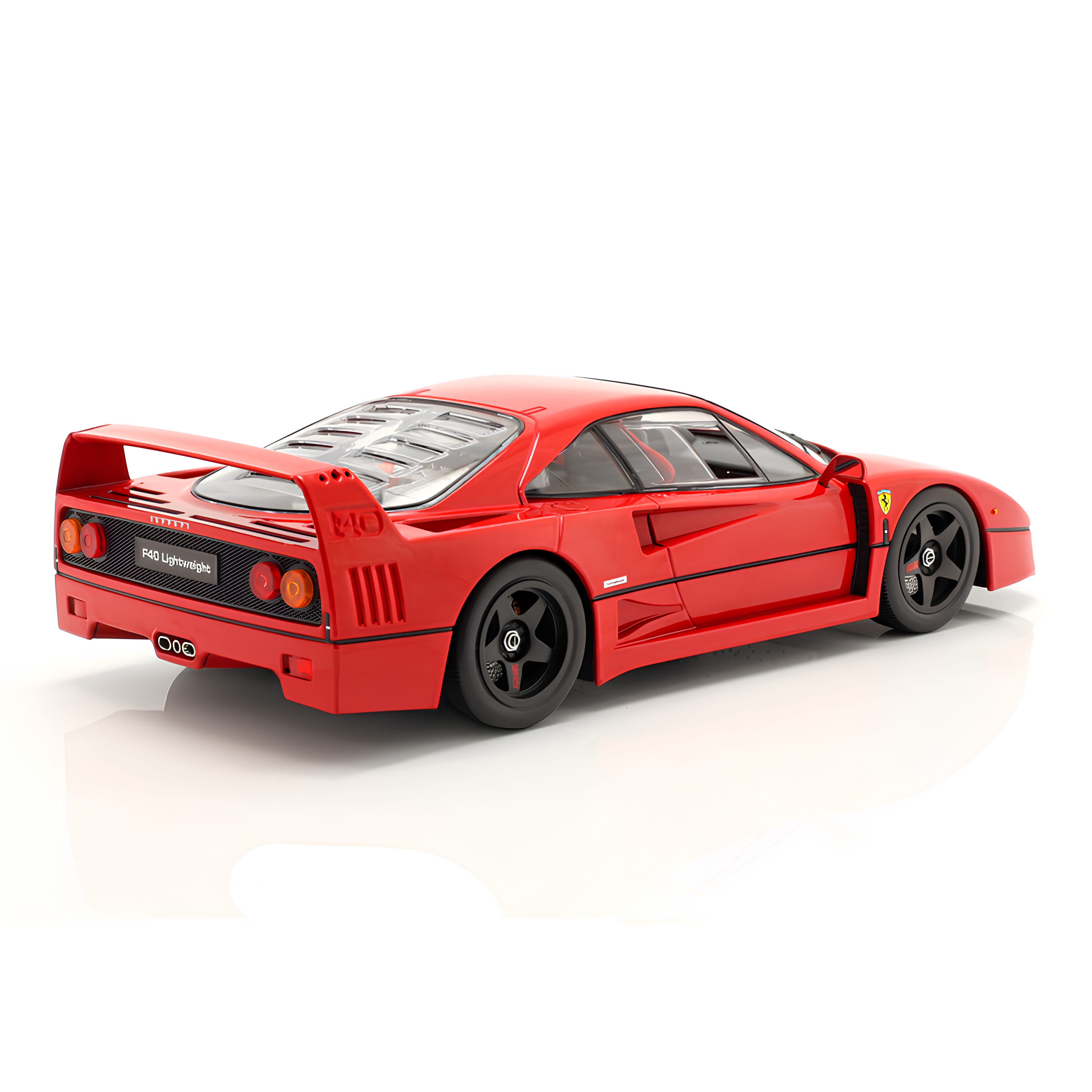 (1990) Miniatura Ferrari F40 Lightweight 1:18 Vermelho