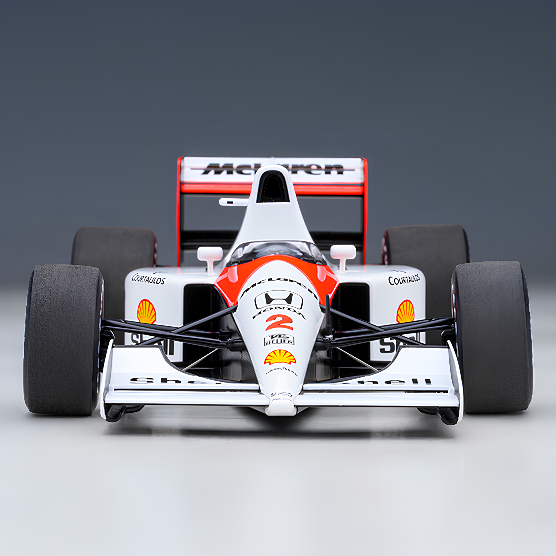 F1 Miniatura McLaren Honda MP4/6 1991 Gerhard Berger 1:18