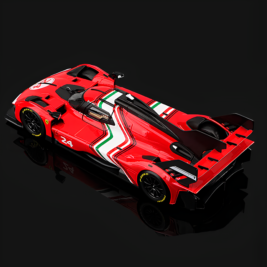 (2023) 24h Le Mans Miniatura Ferrari 499P Modificata #24 1:18