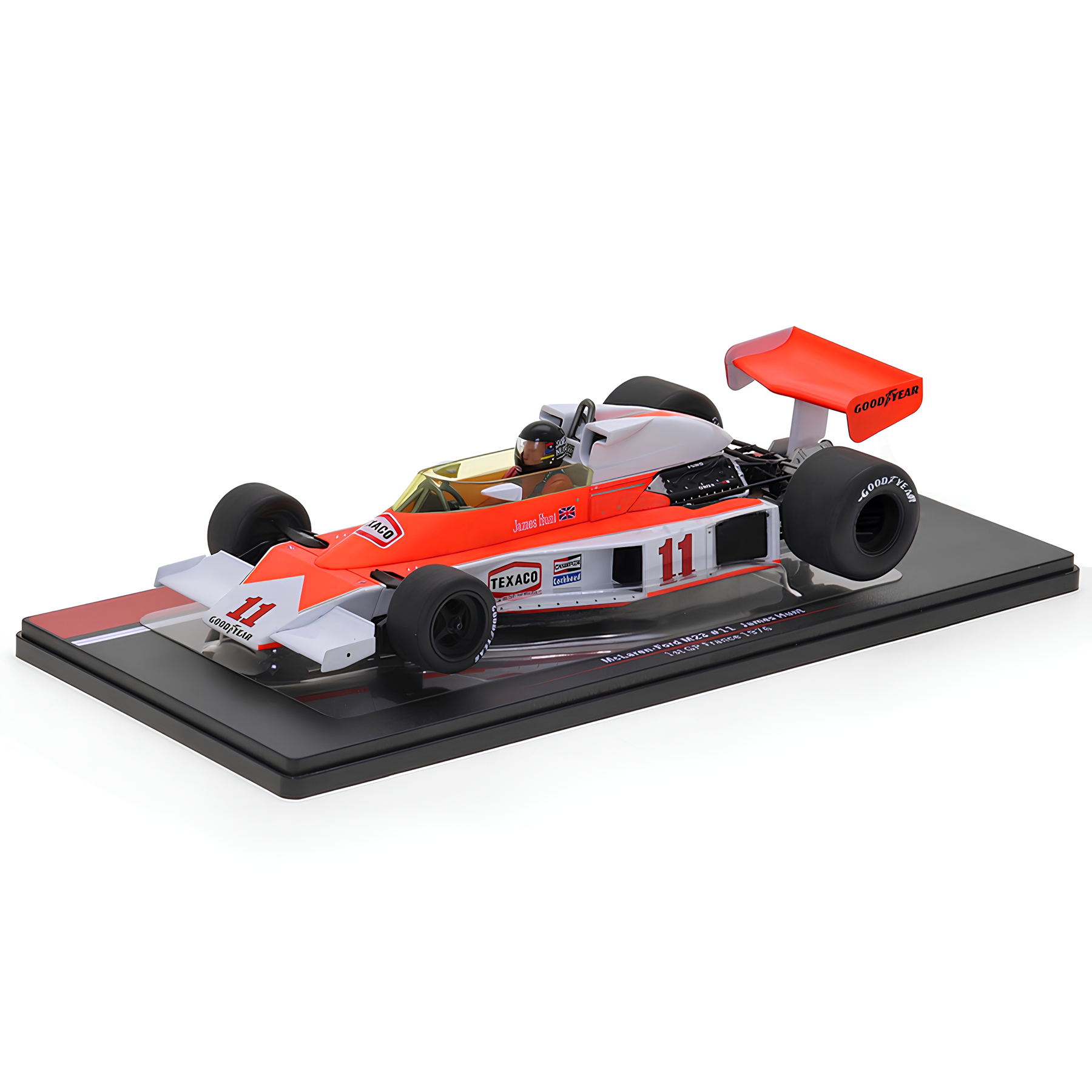 F1 Miniatura McLaren M23 Marlboro Team James Hunt Campeão do Mundo