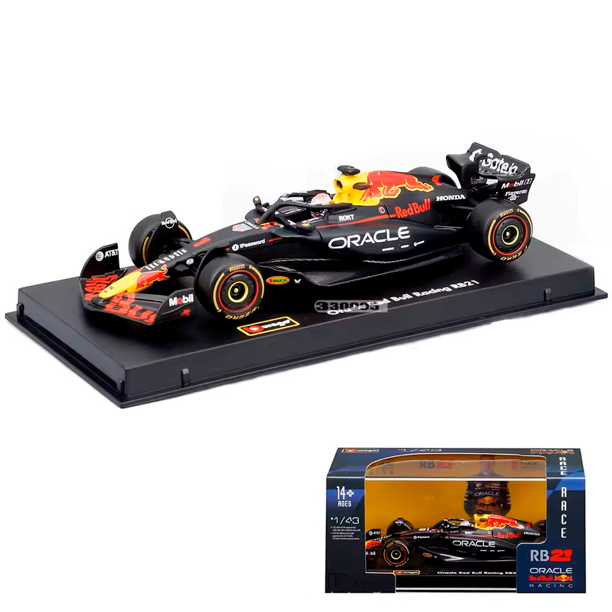 (2025) F1 Miniatura Red Bull RB21 #1 Max Verstappen 1:43