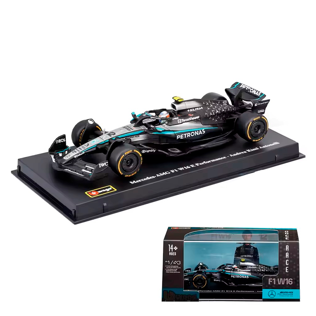 (2025) F1 Miniatura Mercedes-AMG W16 #12 Kimi Antonelli 1:43