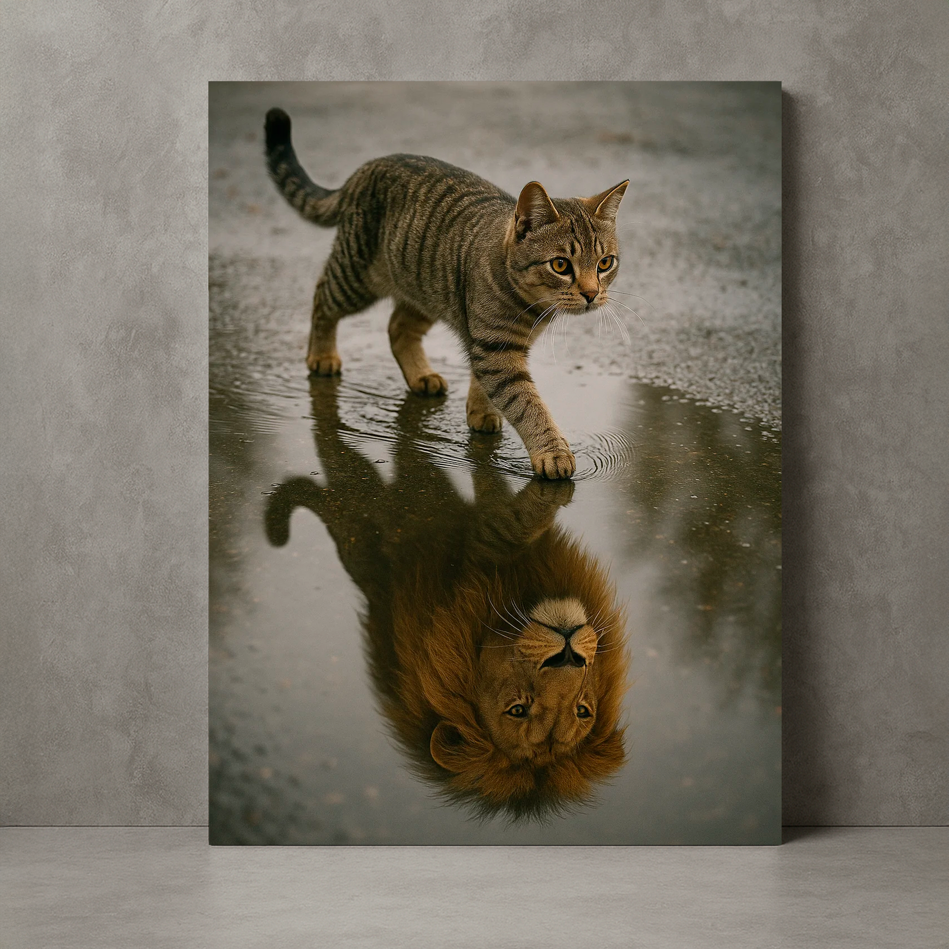 Tela/Quadro Decorativo Força Oculta