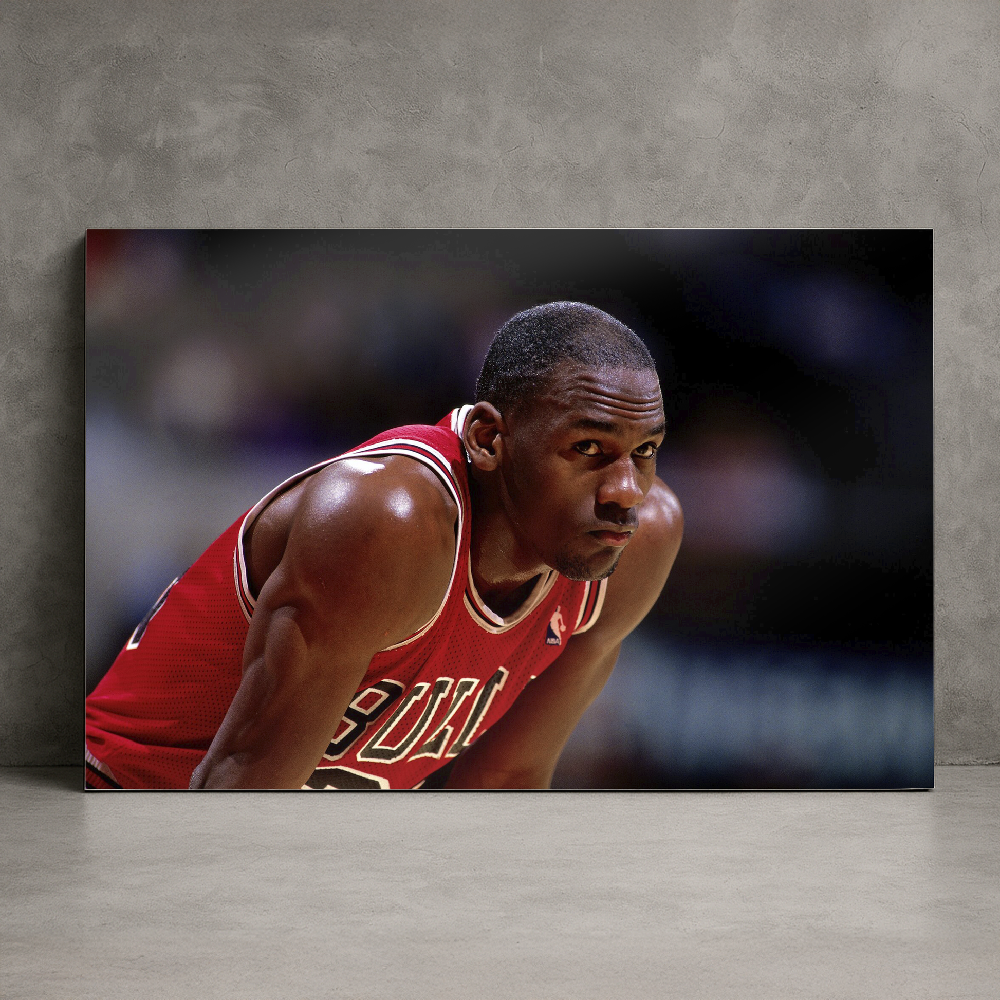 Tela/Quadro Decorativo Michael Jordan Face On