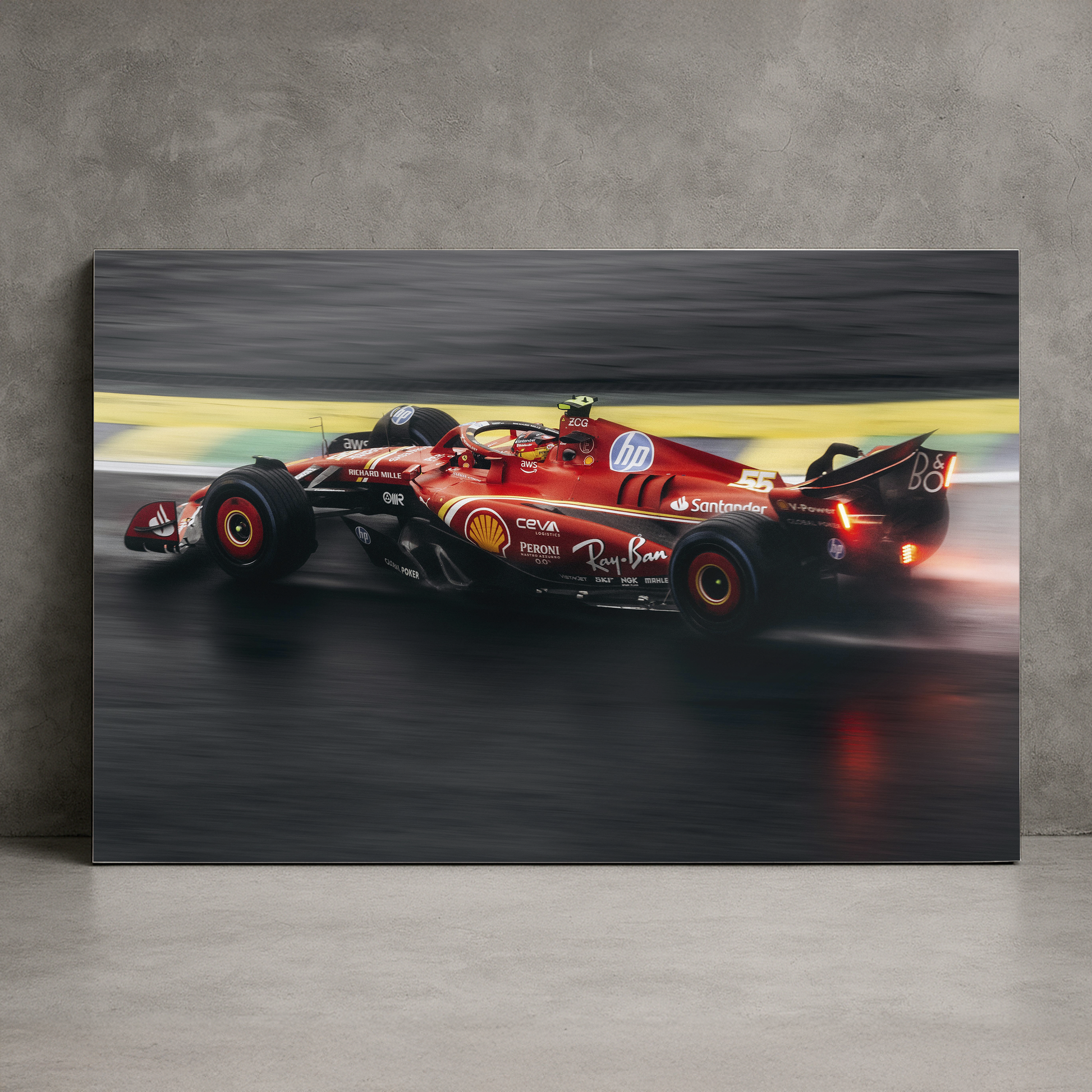 Tela/Quadro Decorativo F1 Ferrari SF-24