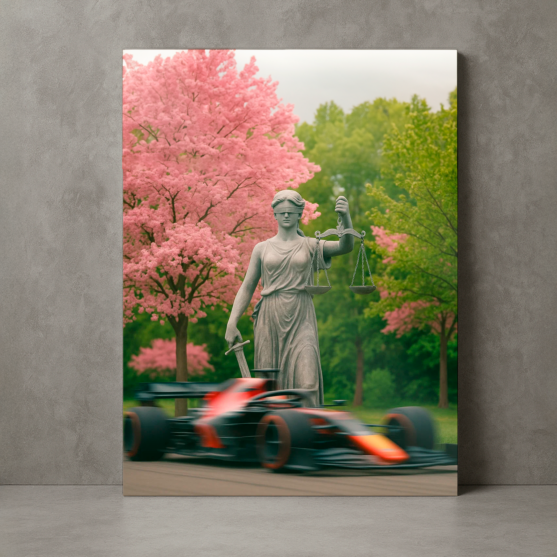Tela/Quadro Decorativo F1 Equilíbrio Dinâmico