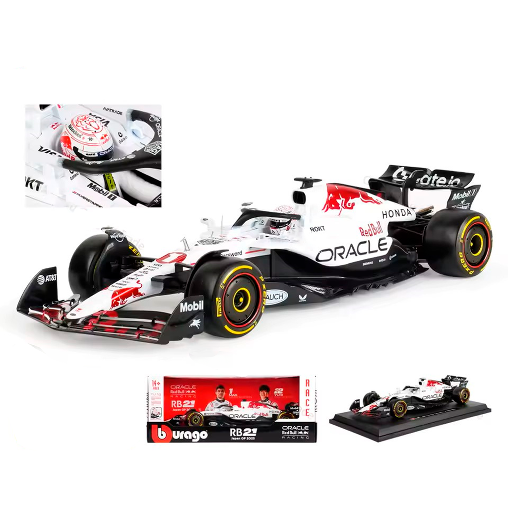 (2025) F1 Miniatura Red Bull Racing RB21 GP Japão 1:18