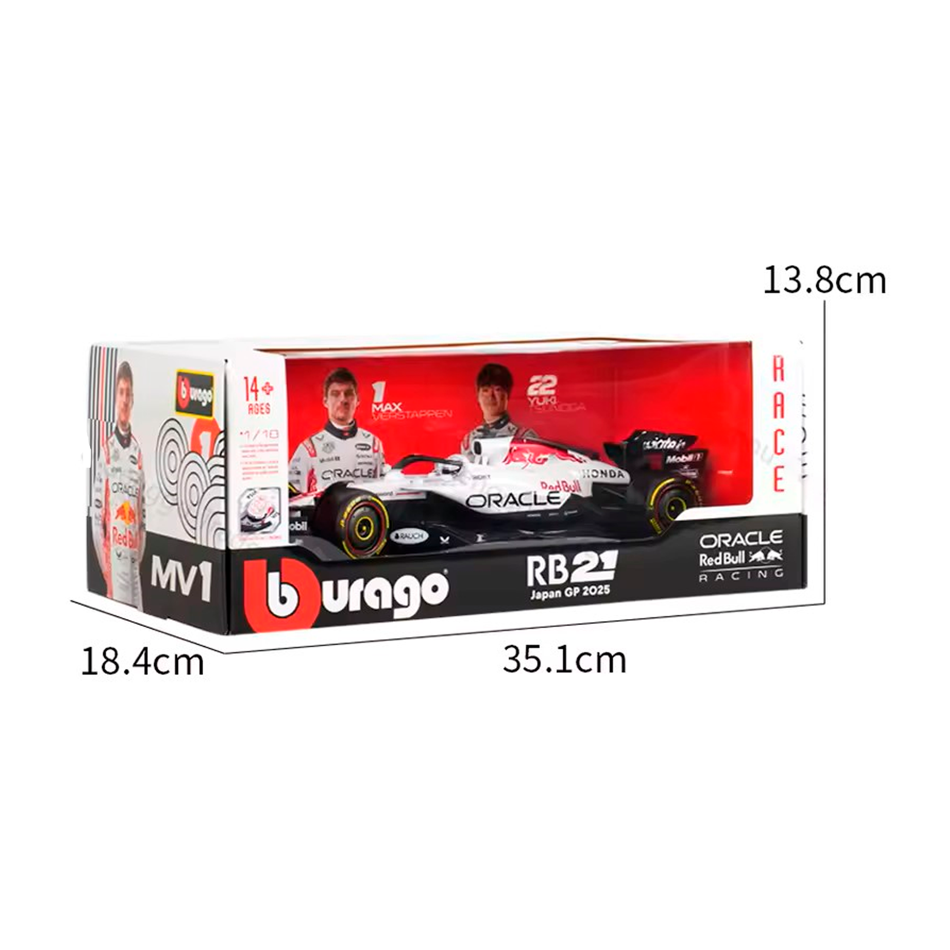 (2025) F1 Miniatura Red Bull Racing RB21 GP Japão 1:18