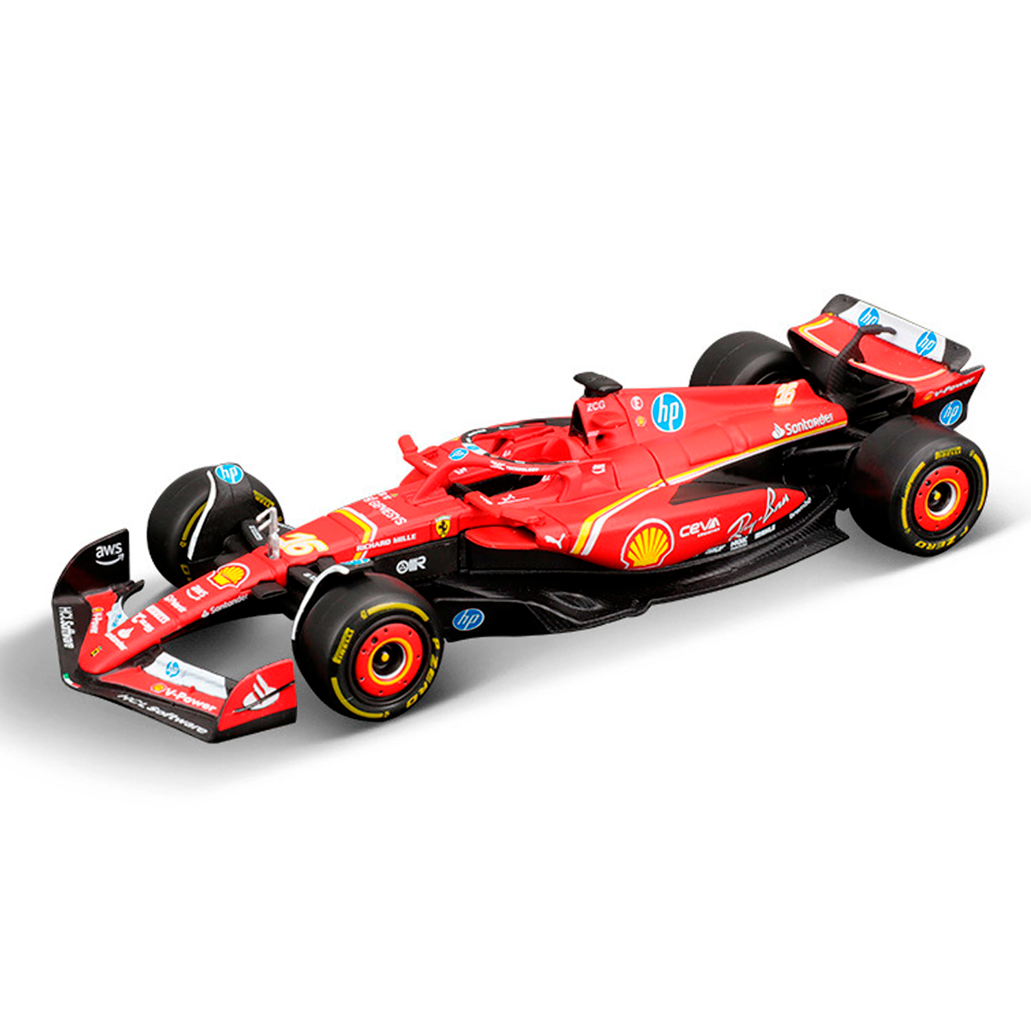 (2024) F1 Miniatura Scuderia Ferrari SF-24 #16 Charles Leclerc 1:43