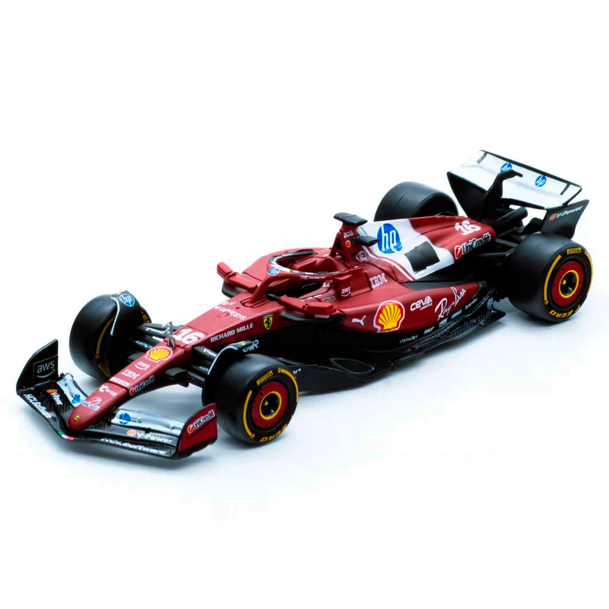 PRÉ-VENDA (2025) F1 Miniatura Scuderia Ferrari SF-25 #16 Charles Leclerc 1:43