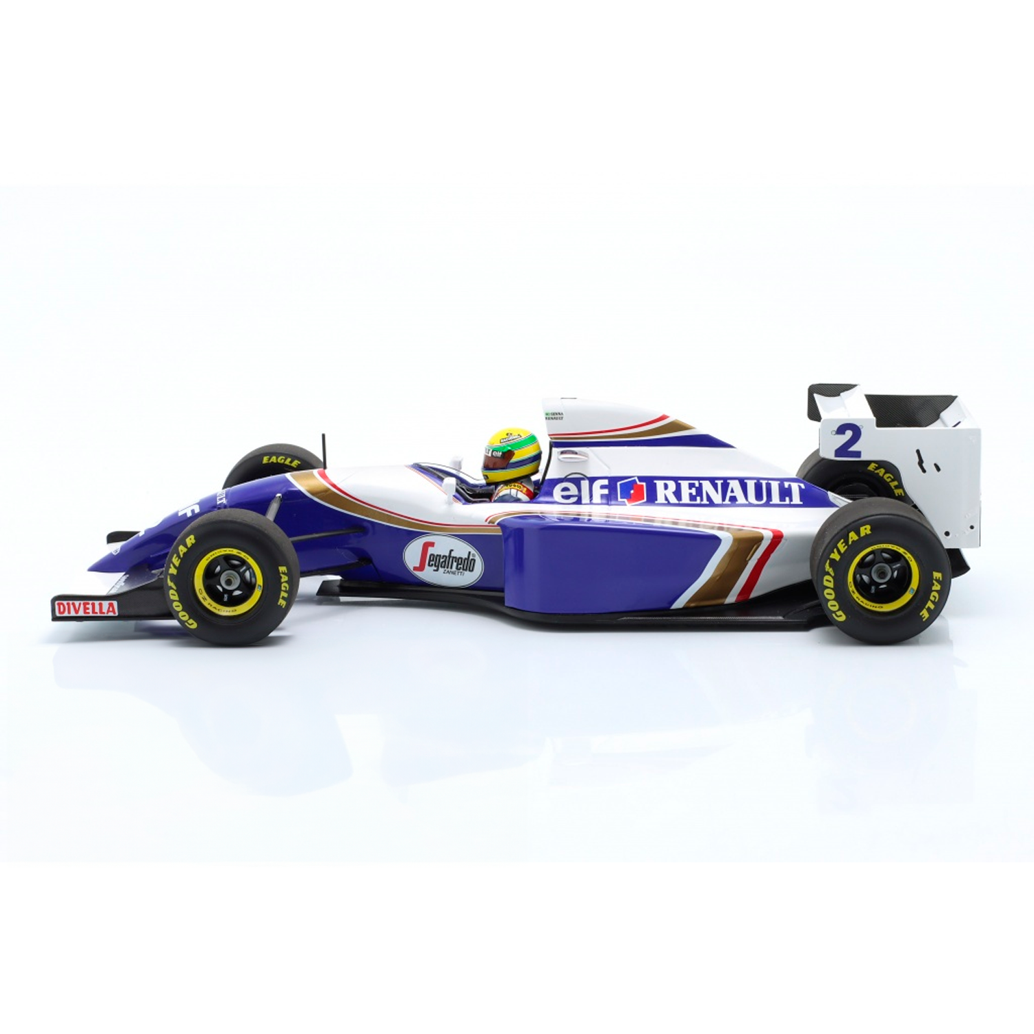 (1994) F1 Miniatura Williams Renault FW16 Ayrton Senna 1:18