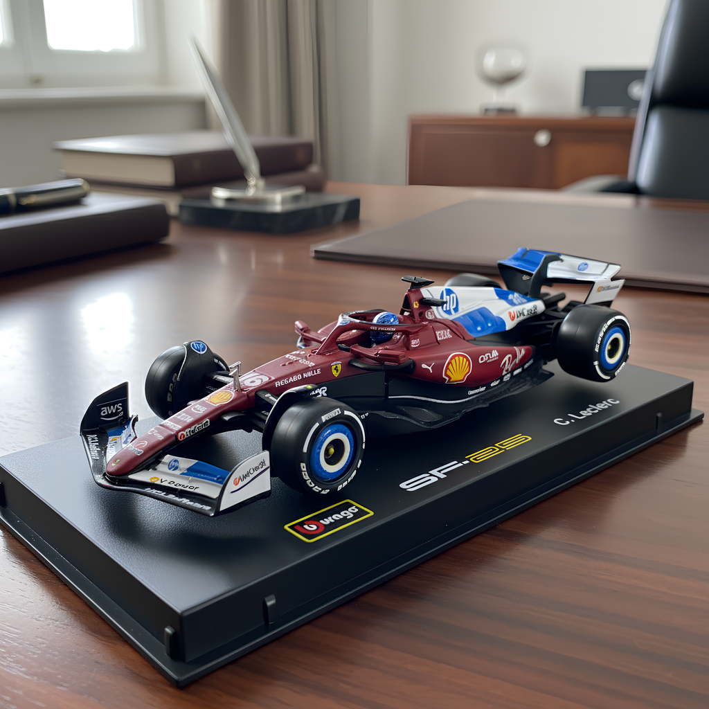(2025) F1 MINIATURA SCUDERIA FERRARI SF-25 GP Miami 1:43
