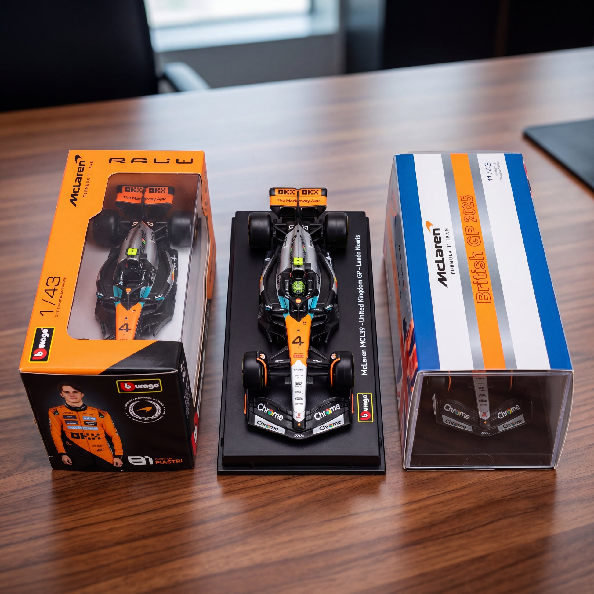 (2025) F1 Miniatura McLaren MCL39 GP Silverstone 1:43
