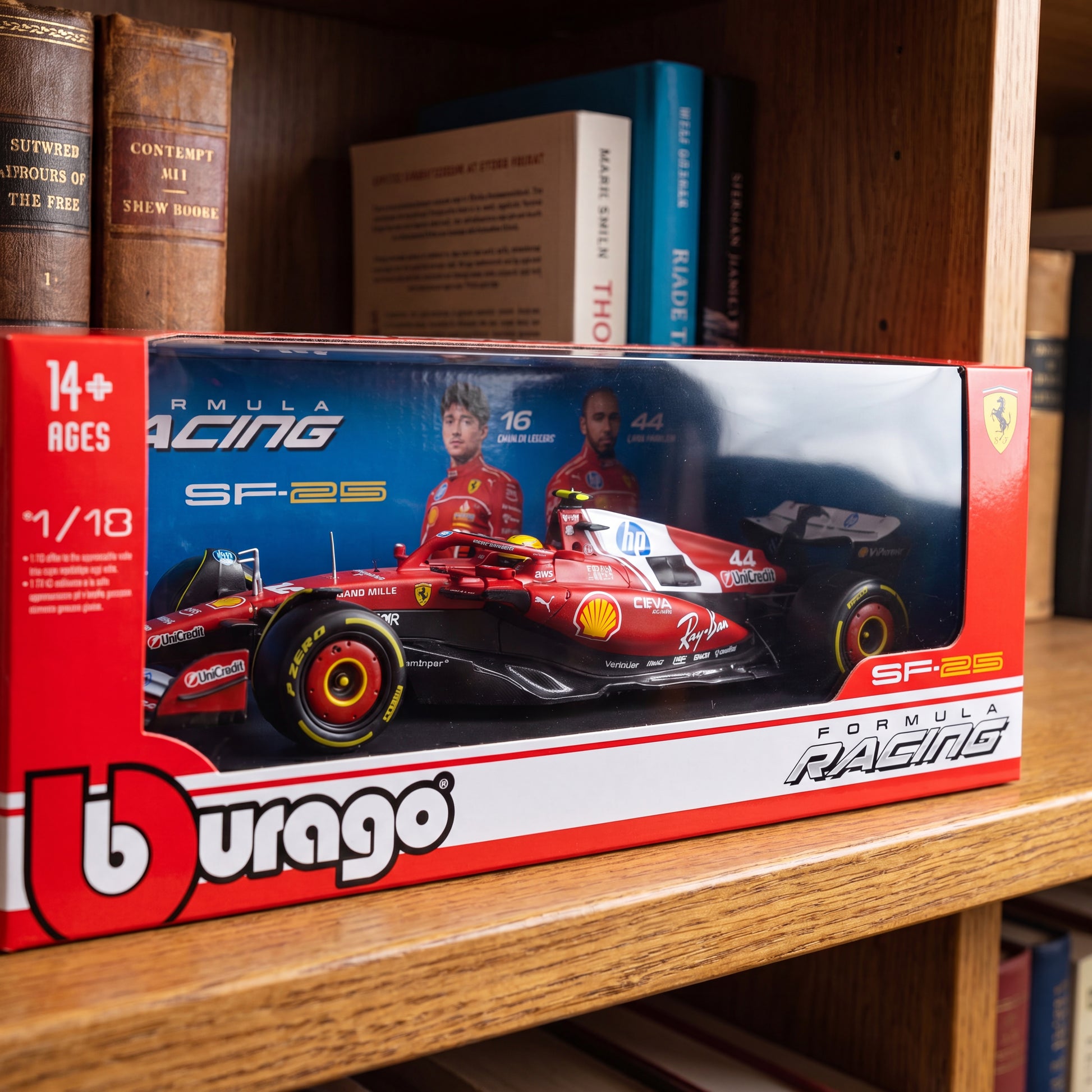 (2025) F1 Miniatura Scuderia Ferrari SF-25 1:18