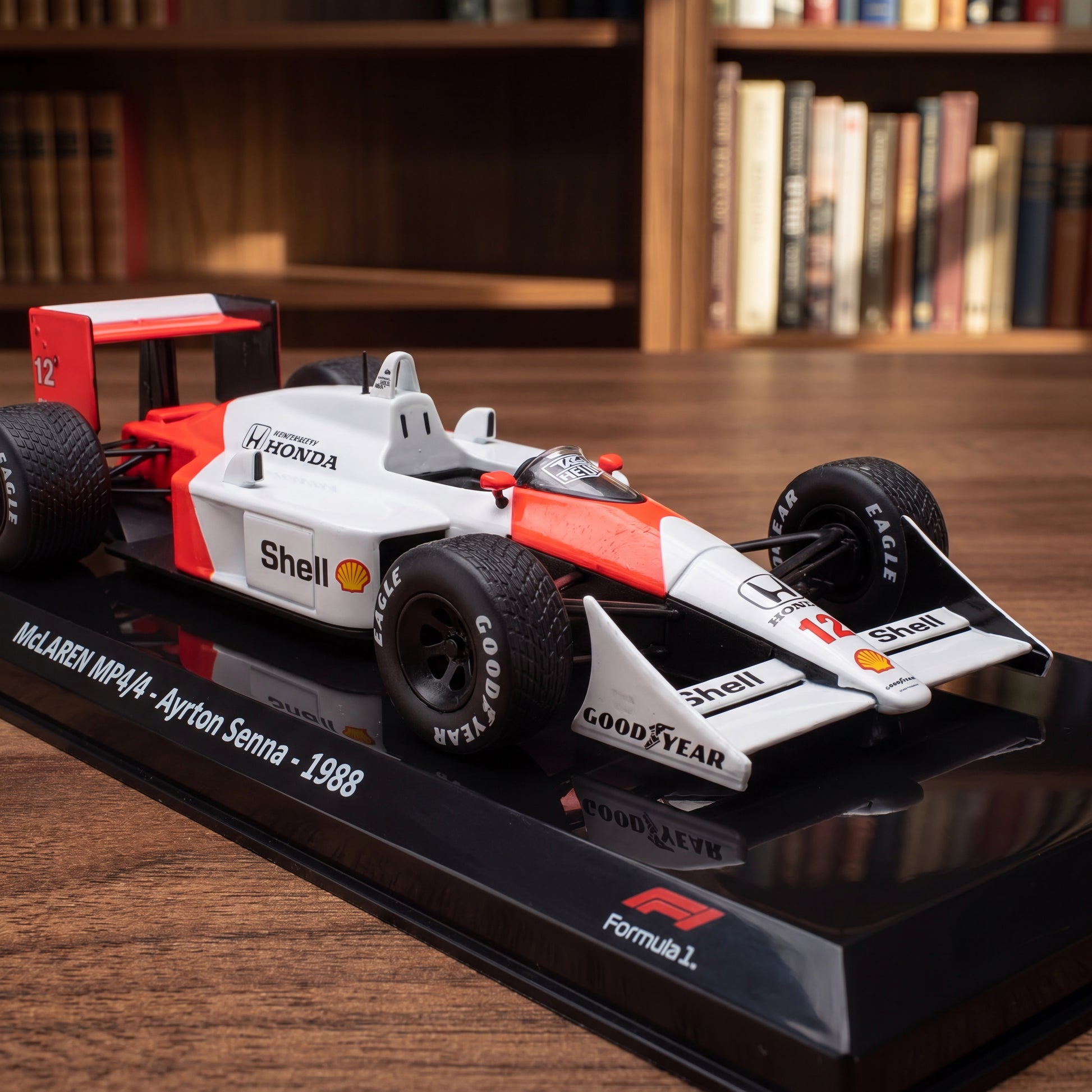 (1988) F1 Miniatura McLaren MP4/4 Ayrton Senna