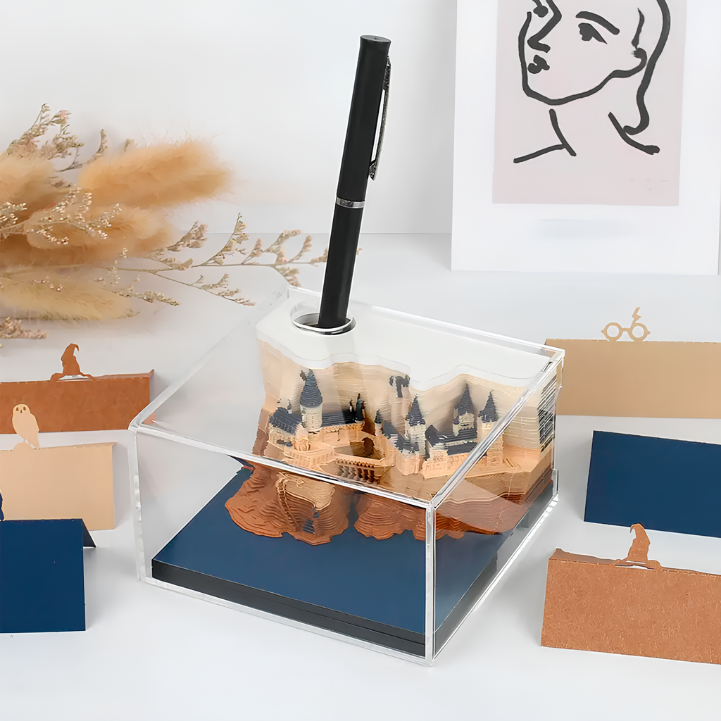 Hogwarts - Calendário 3D 2024