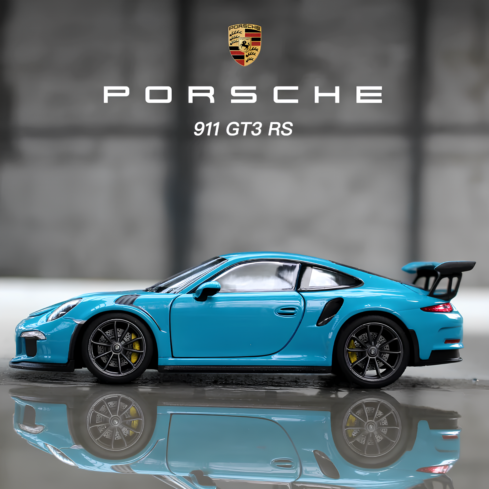 Miniatura Porsche™ 911 GT3 RS 2016 em Metal 1:24