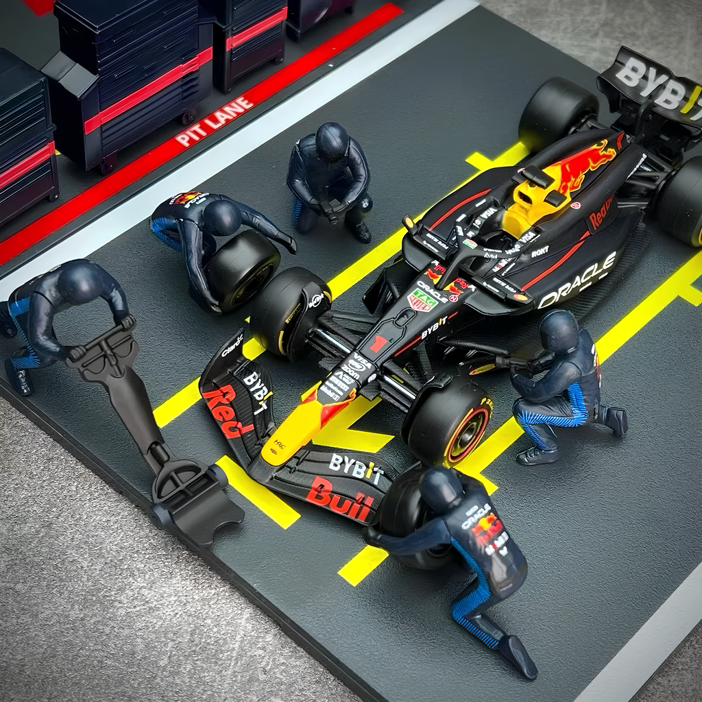 (2024) F1 Miniatura Boxes Pit Pass Escala 1:43