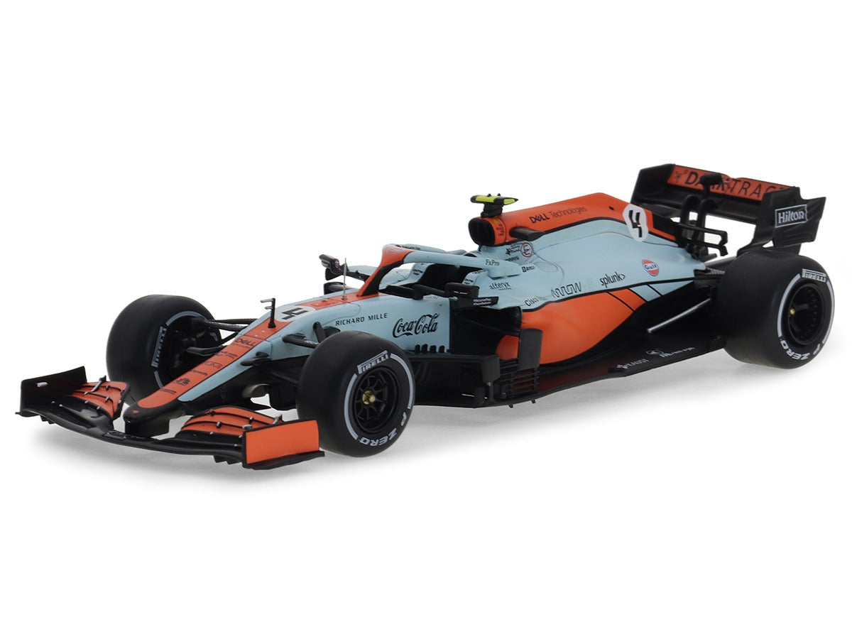 (2021) F1 Miniatura McLaren MCL35M GP Mônaco #4 Lando Norris 1:24