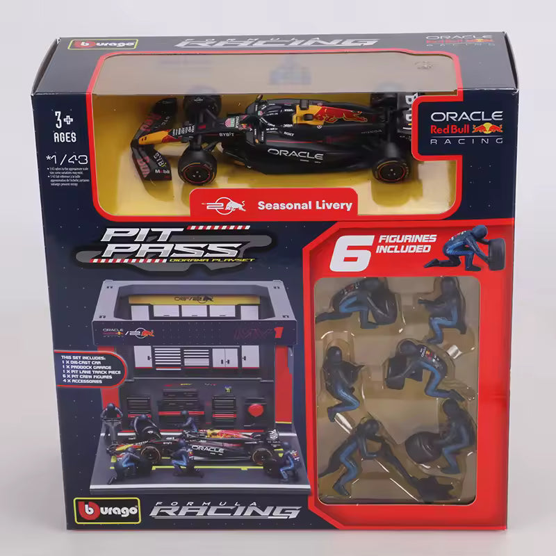 (2024) F1 Miniatura Boxes Pit Pass Escala 1:43