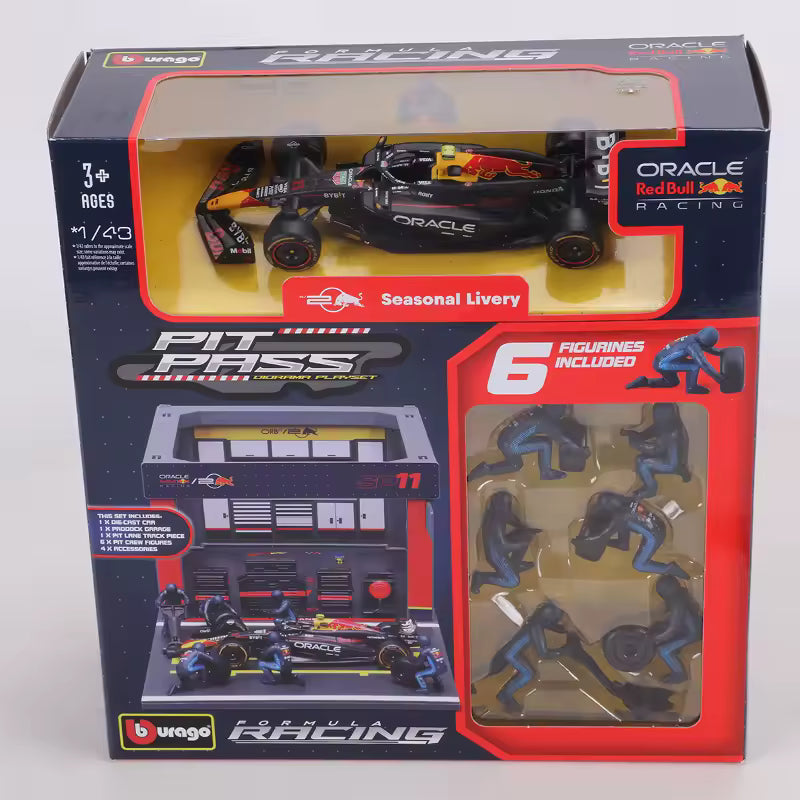 (2024) F1 Miniatura Boxes Pit Pass Escala 1:43