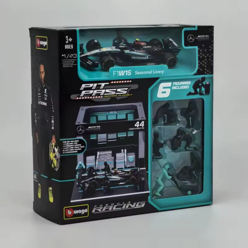 (2024) F1 Miniatura Boxes Pit Pass Escala 1:43