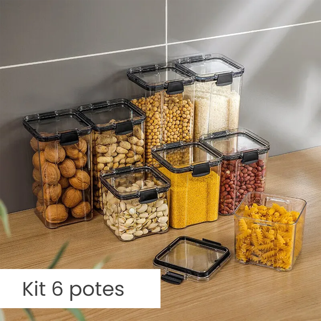 Pote Hermético Armazenador de Alimentos Nutribox