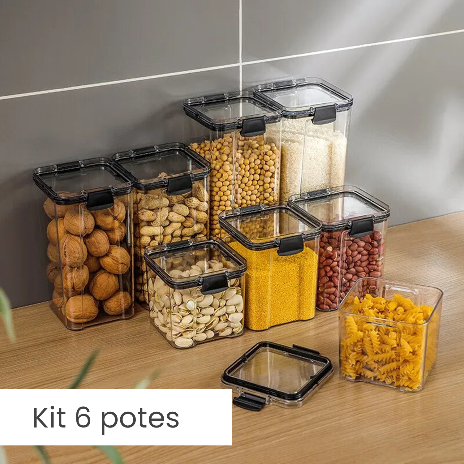 Pote Hermético Armazenador de Alimentos Nutribox