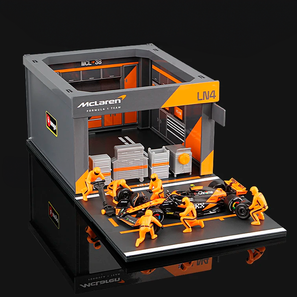 (2024) F1 Miniatura Boxes Pit Pass Escala 1:43