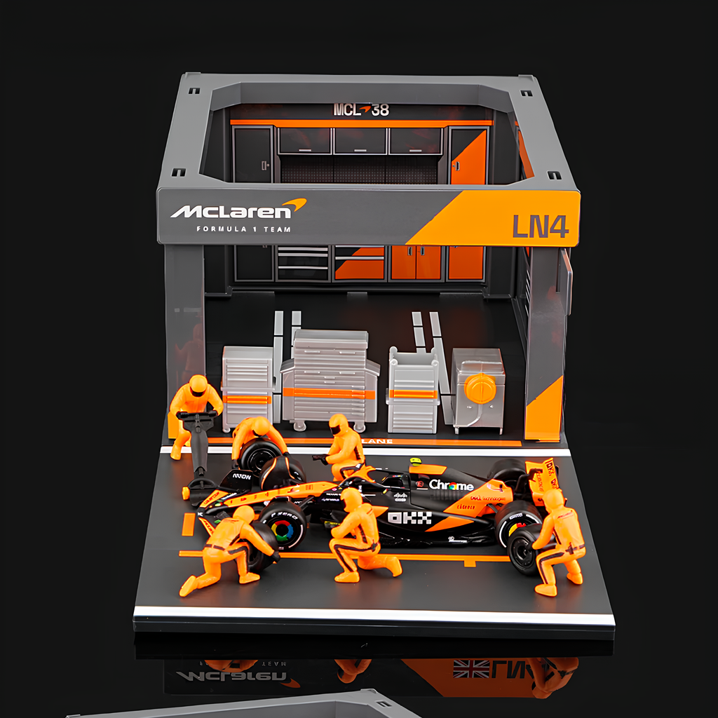 (2024) F1 Miniatura Boxes Pit Pass Escala 1:43