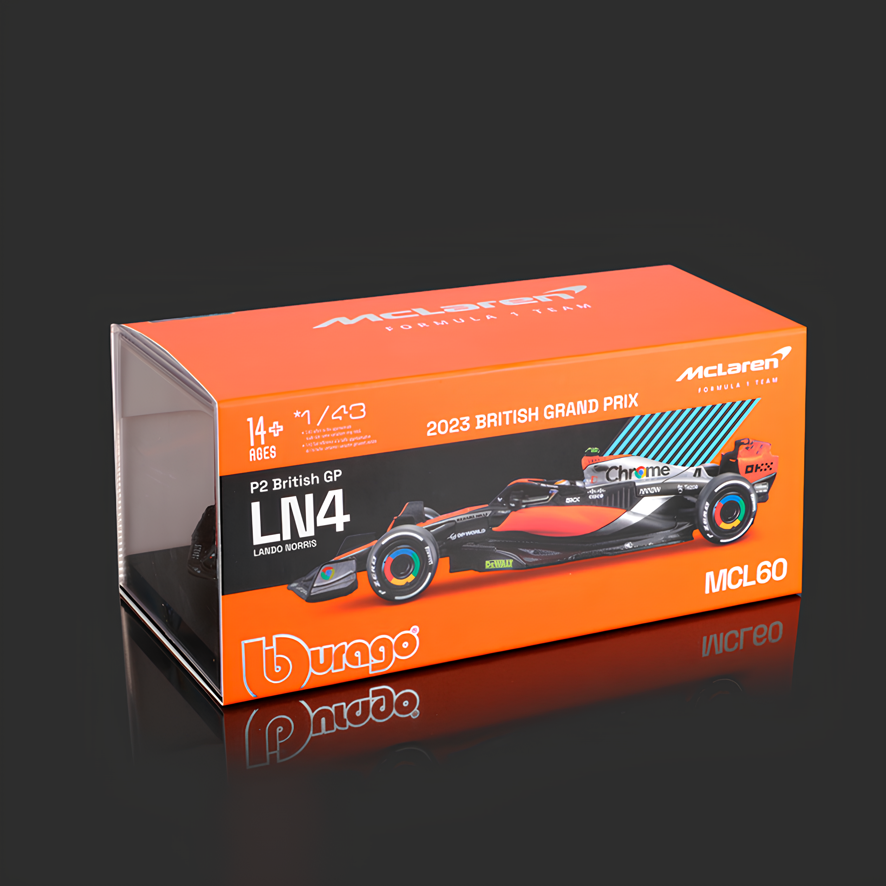 (2023) F1 Miniatura McLaren MCL60 #4 Lando Norris 1:43