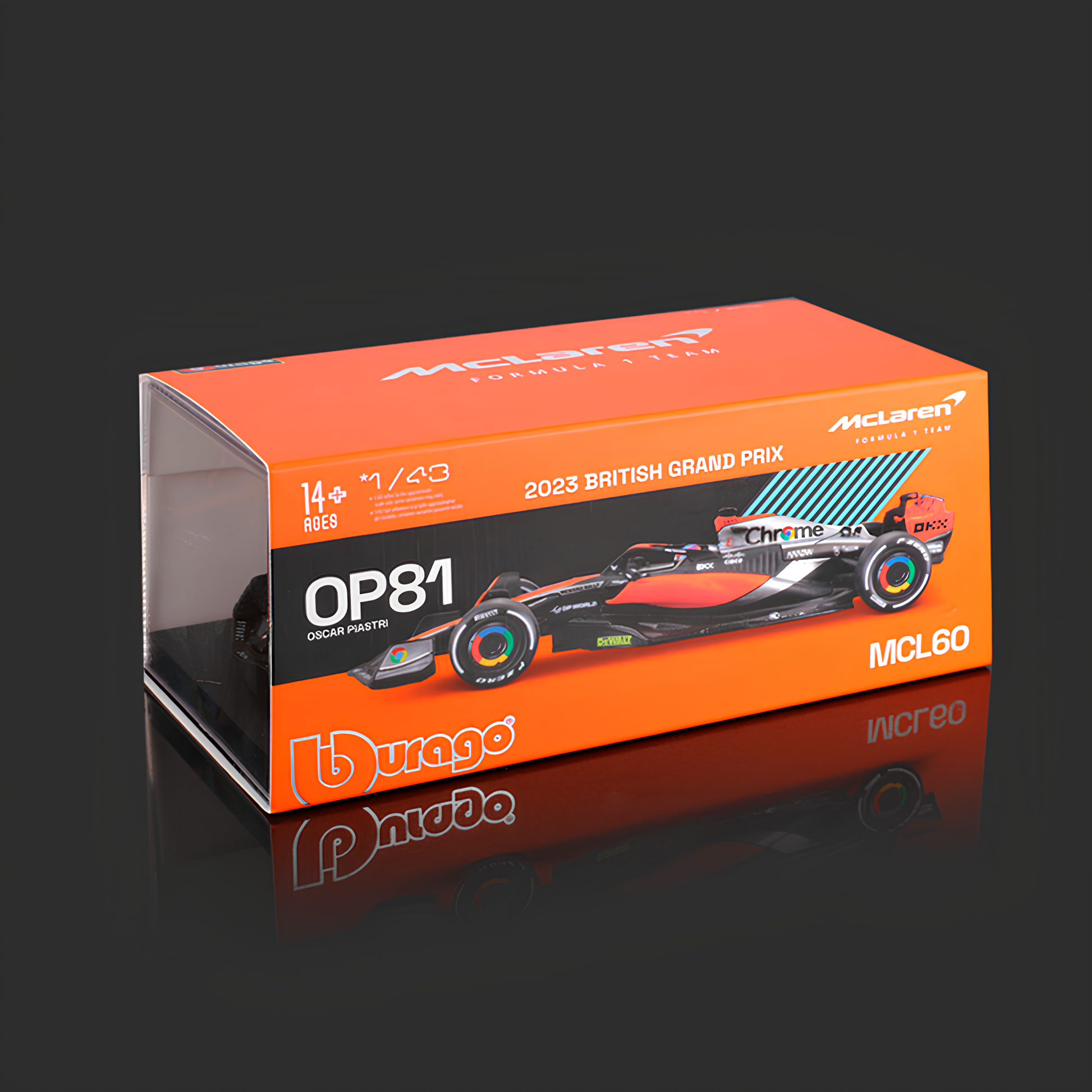 (2023) F1 Miniatura McLaren MCL60 #81 Oscar Piastri 1:43