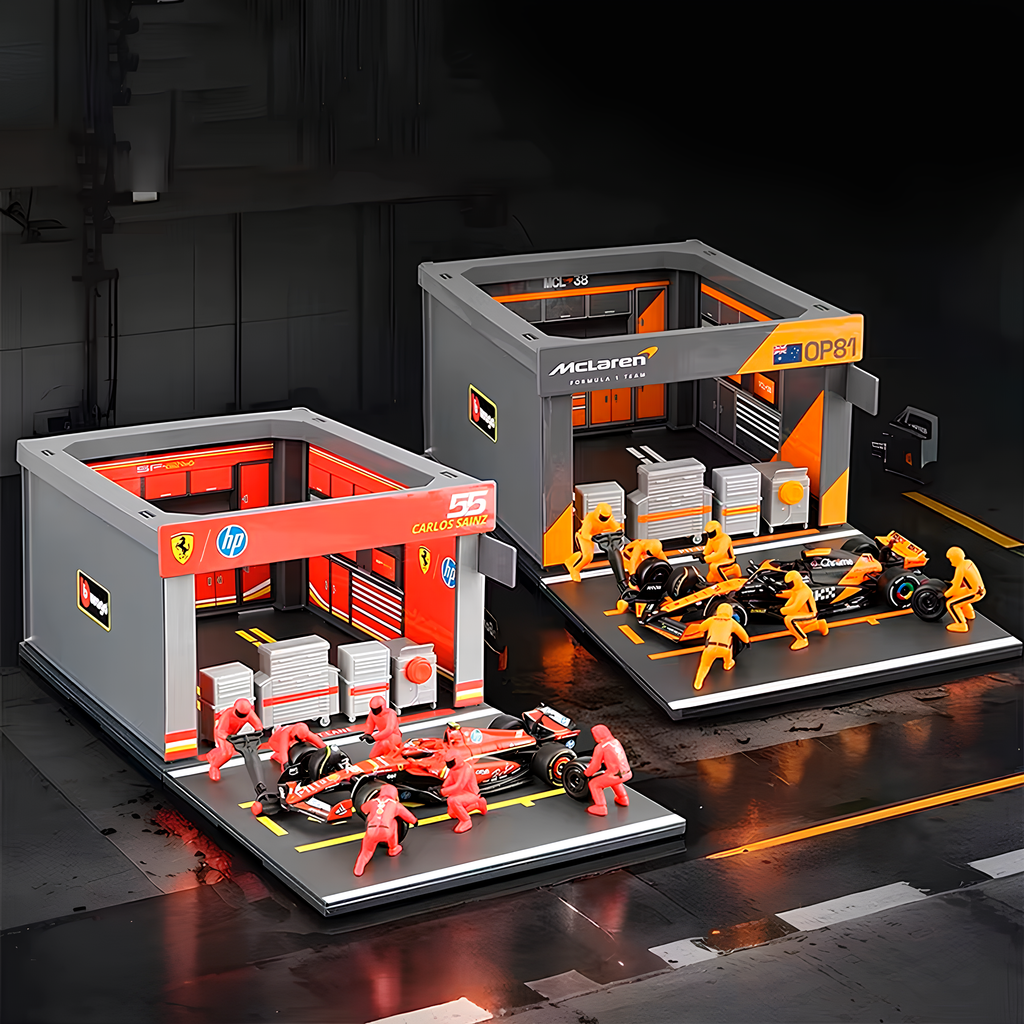 (2024) F1 Miniatura Boxes Pit Pass Escala 1:43