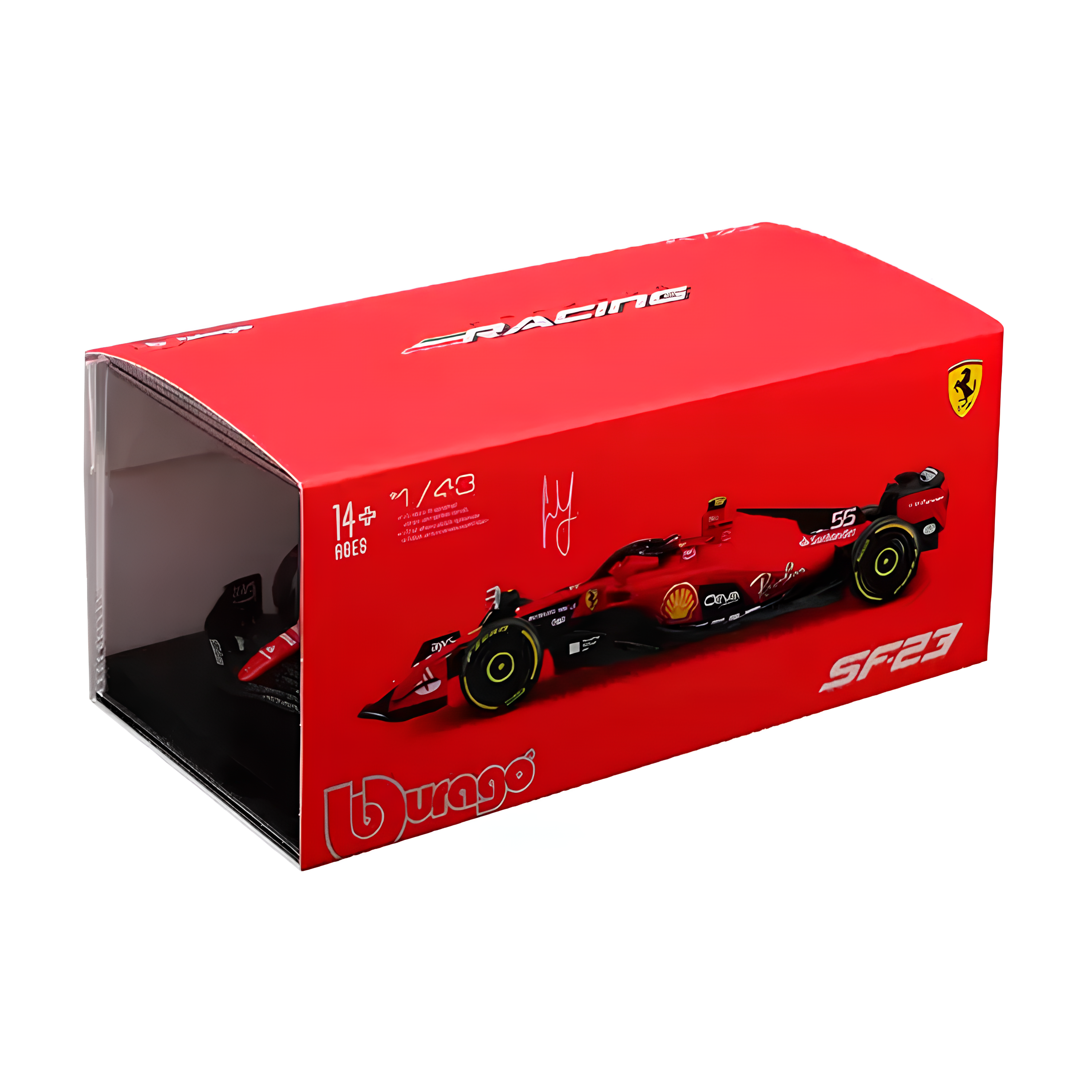 LANÇAMENTO (2023) F1 Miniatura Ferrari SF23 #16 Charles Leclerc 1:43