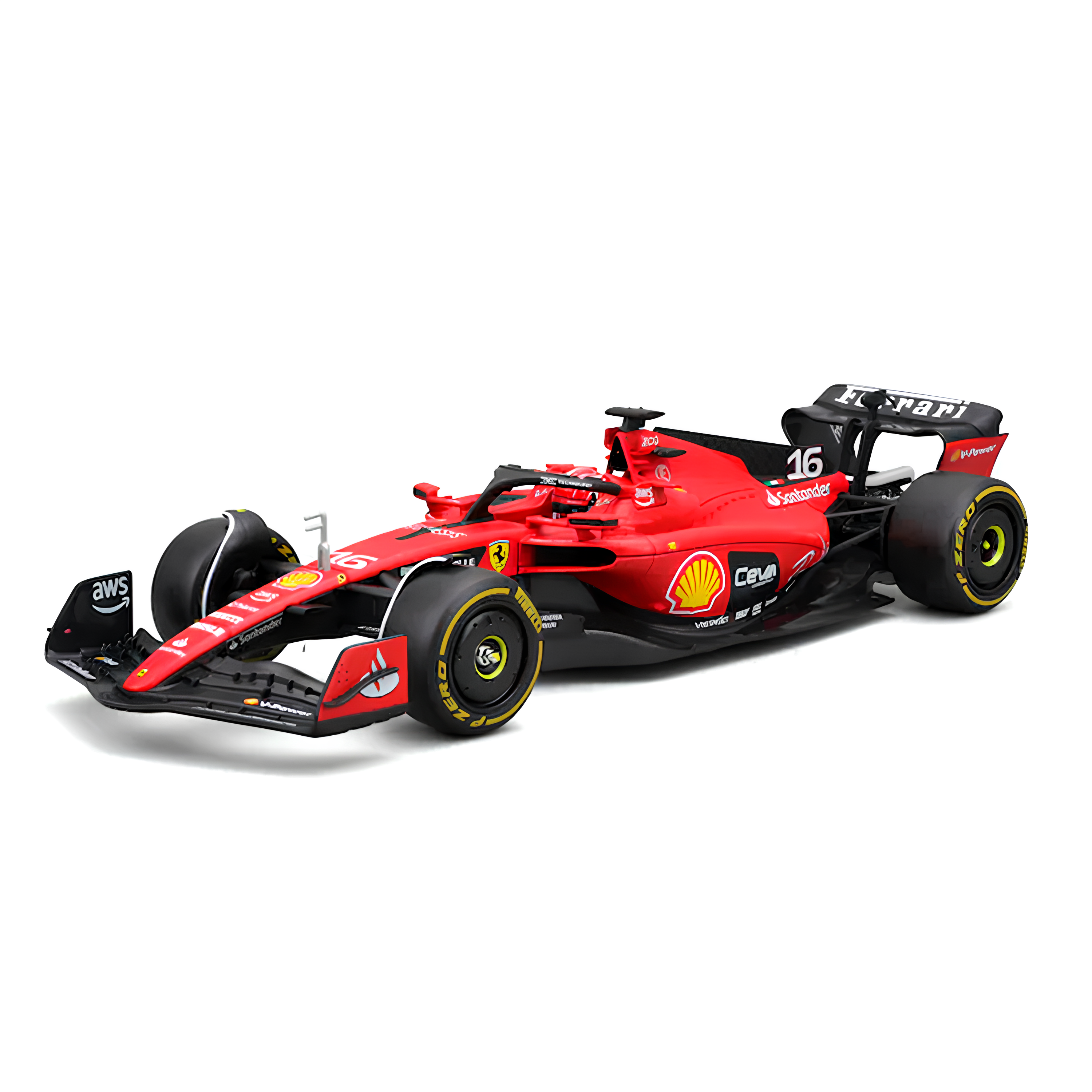 LANÇAMENTO (2023) F1 Miniatura Ferrari SF23 #16 Charles Leclerc 1:43